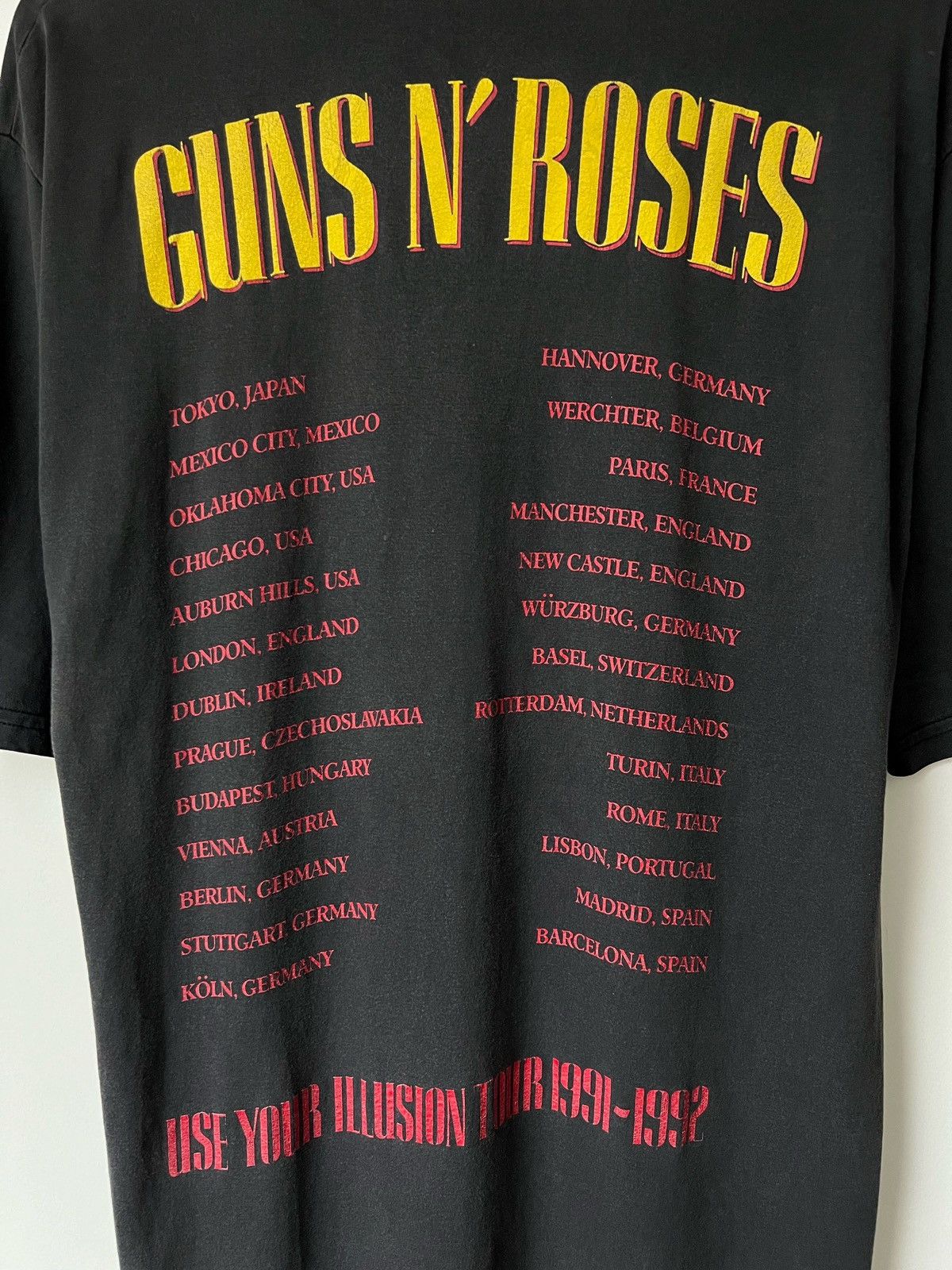 Band Tees × Guns N' Roses × Vintage 1991 Guns N‘Roses T-Shirt Size US L / EU 52-54 / 3 - 11 Thumbnail