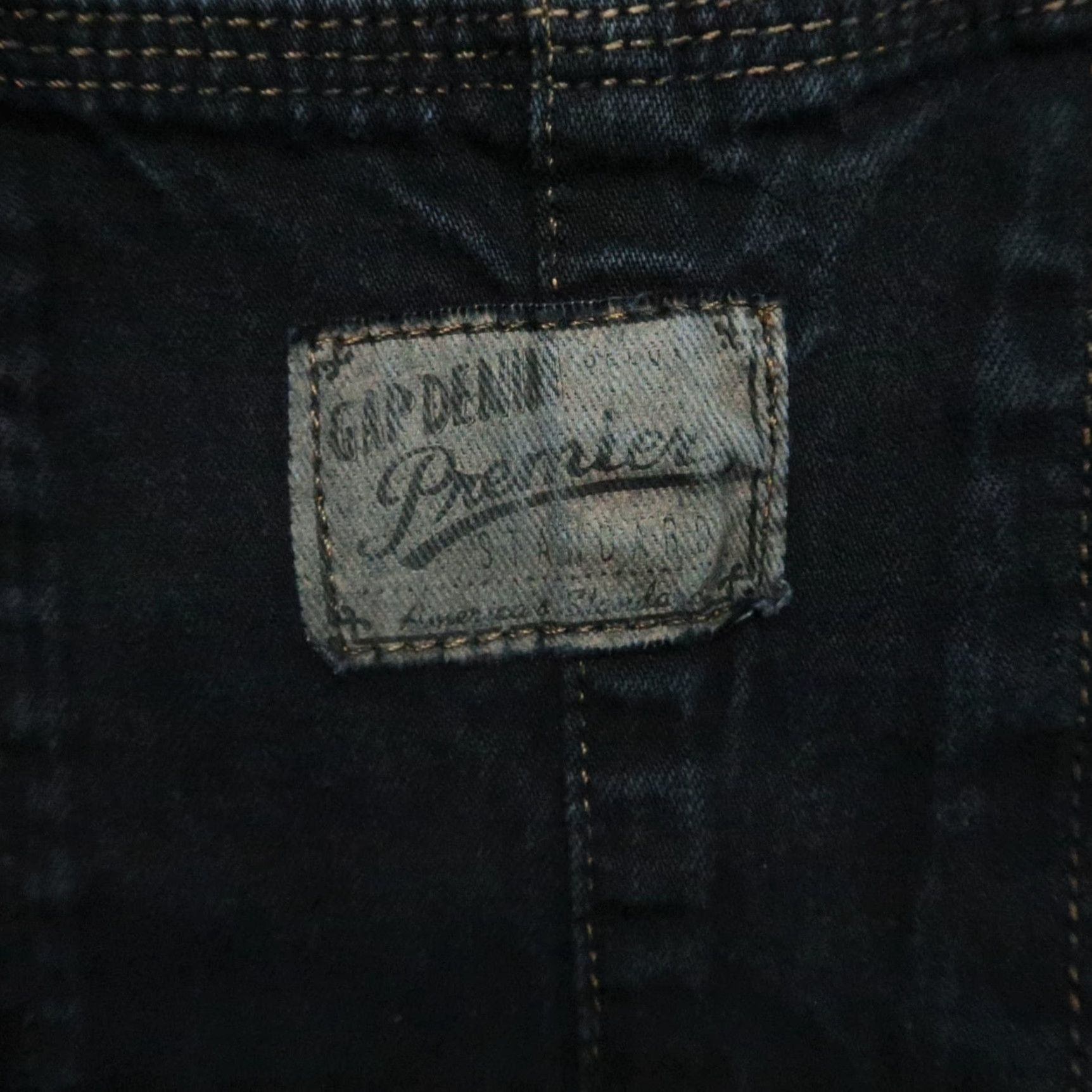 Gap VINTAGE Gap Jacket Mens XL Blue Denim Chore Field Coat Overcoat Long Coat Pockets Winter Fall 90s Mens Size US XL / EU 56 / 4 - 4 Thumbnail