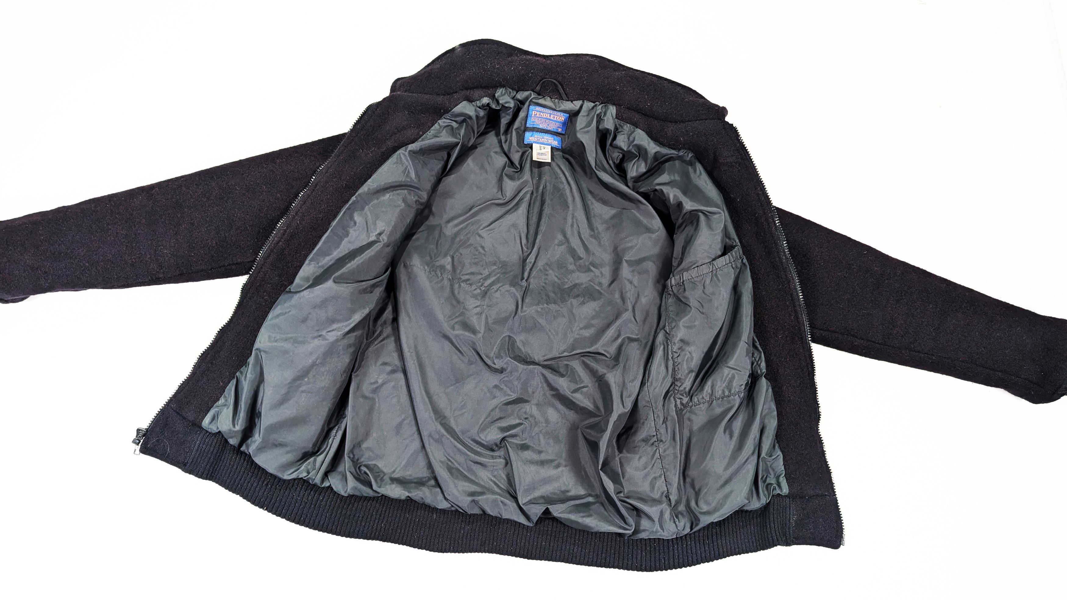 Pendleton 70s Pendleton Wool Cotton Bomber Jacket Size S (XS) USA Made Size US XS / EU 42 / 0 - 8 Thumbnail