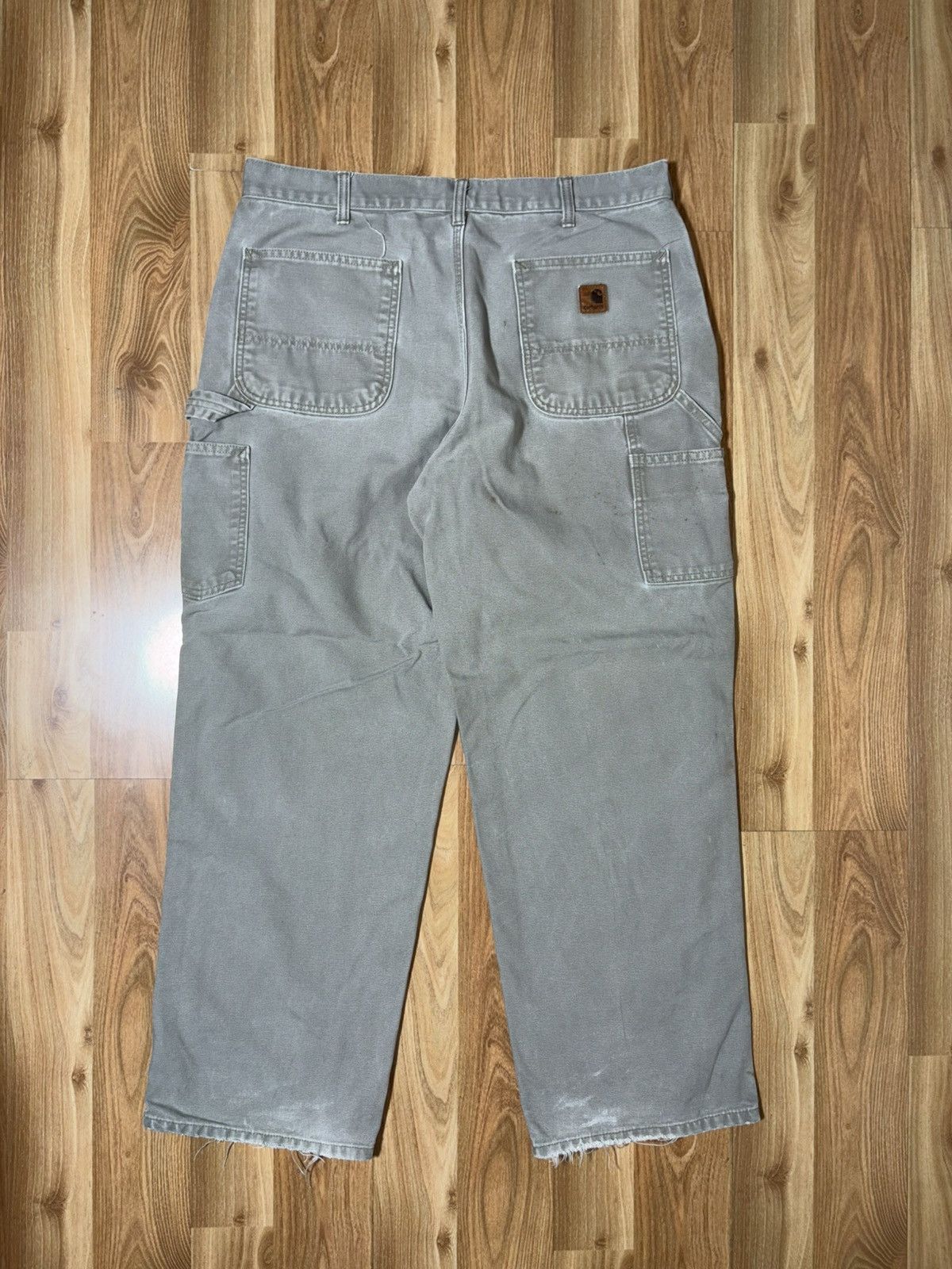 Carhartt Vintage Carhartt B11 DES "Thrashed" Work Dungarees Size US 36 / EU 52 - 2 Thumbnail