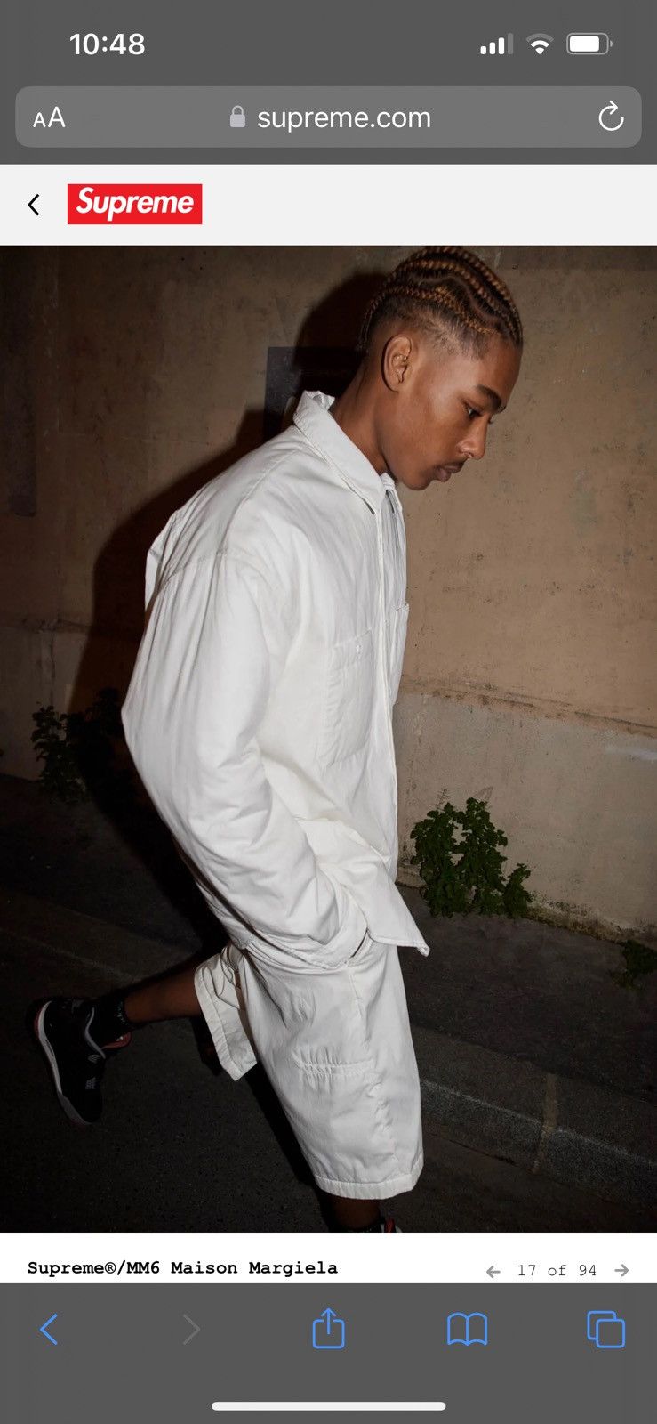Maison Margiela × Supreme Supreme x Margiela MM6 Shirt Size US XL / EU 56 / 4 - 6 Thumbnail