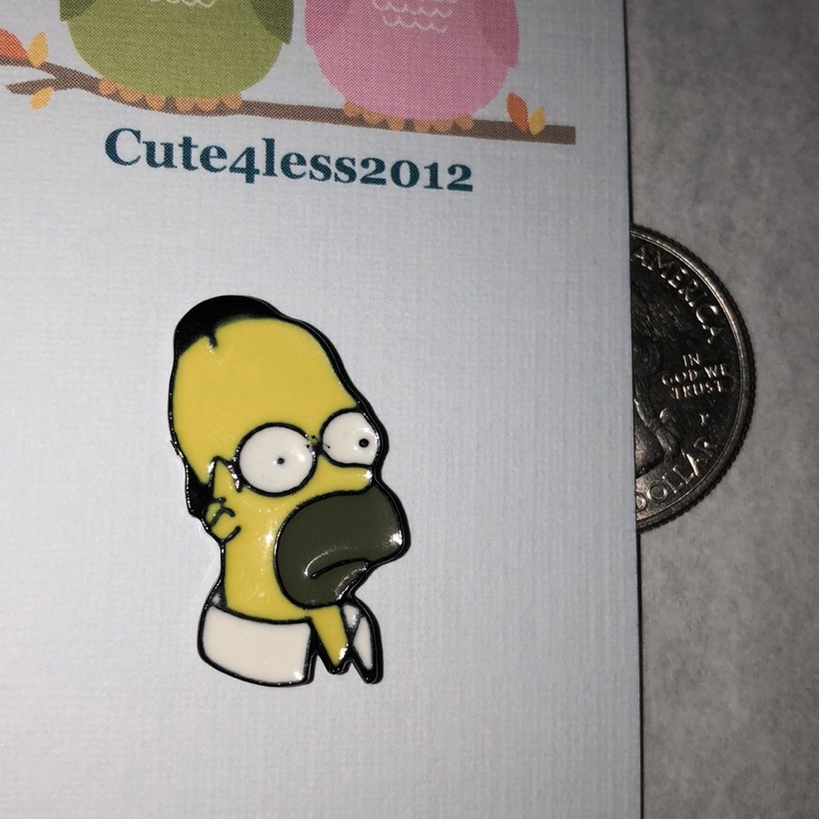 Other Homer Simpson Pin Brooch Size ONE SIZE - 1 Thumbnail