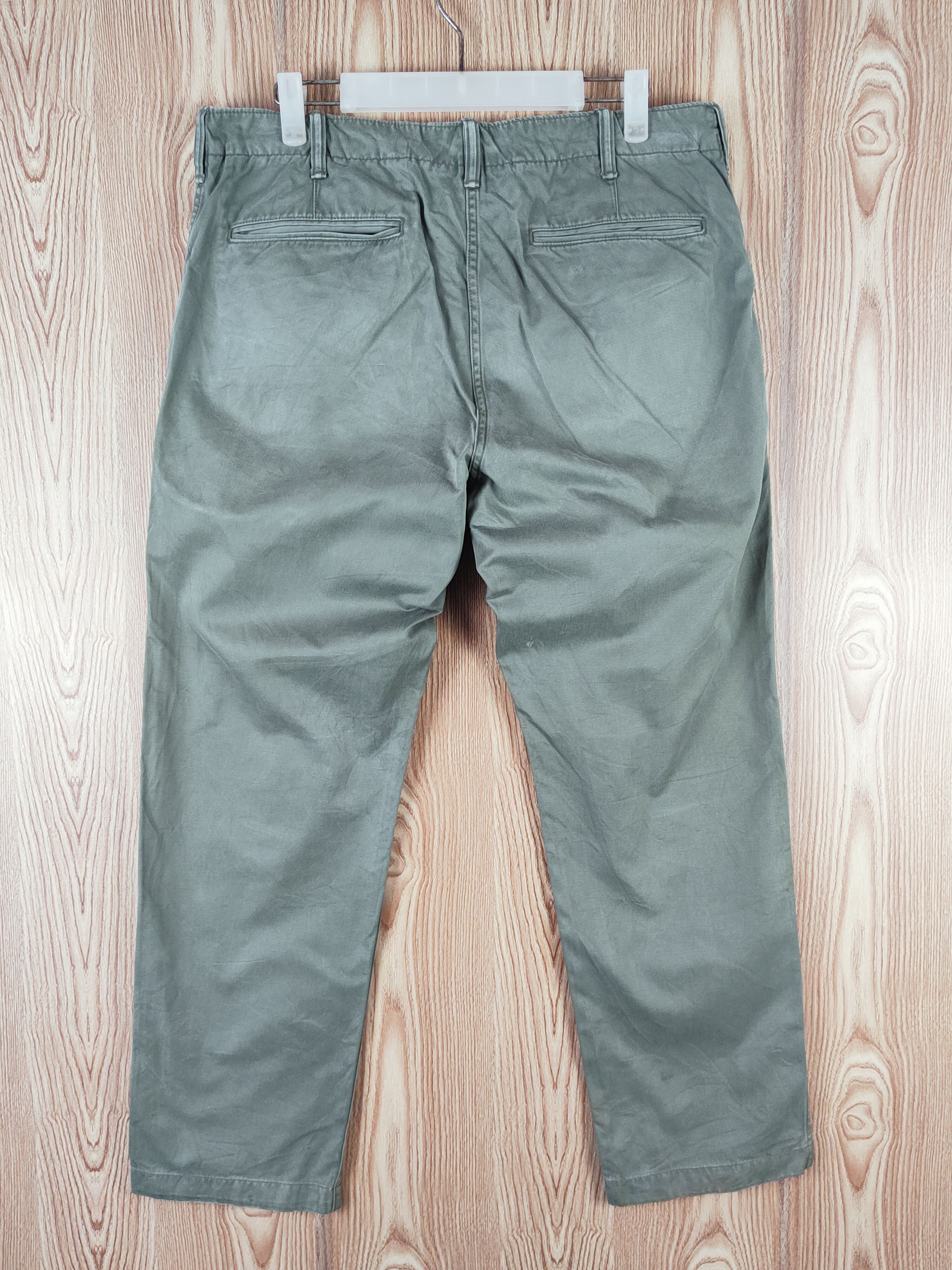 Japanese Brand × Vintage Uniqlo Green vintage japan Casual Pants #S2760 Size US 34 / EU 50 - 7 Thumbnail