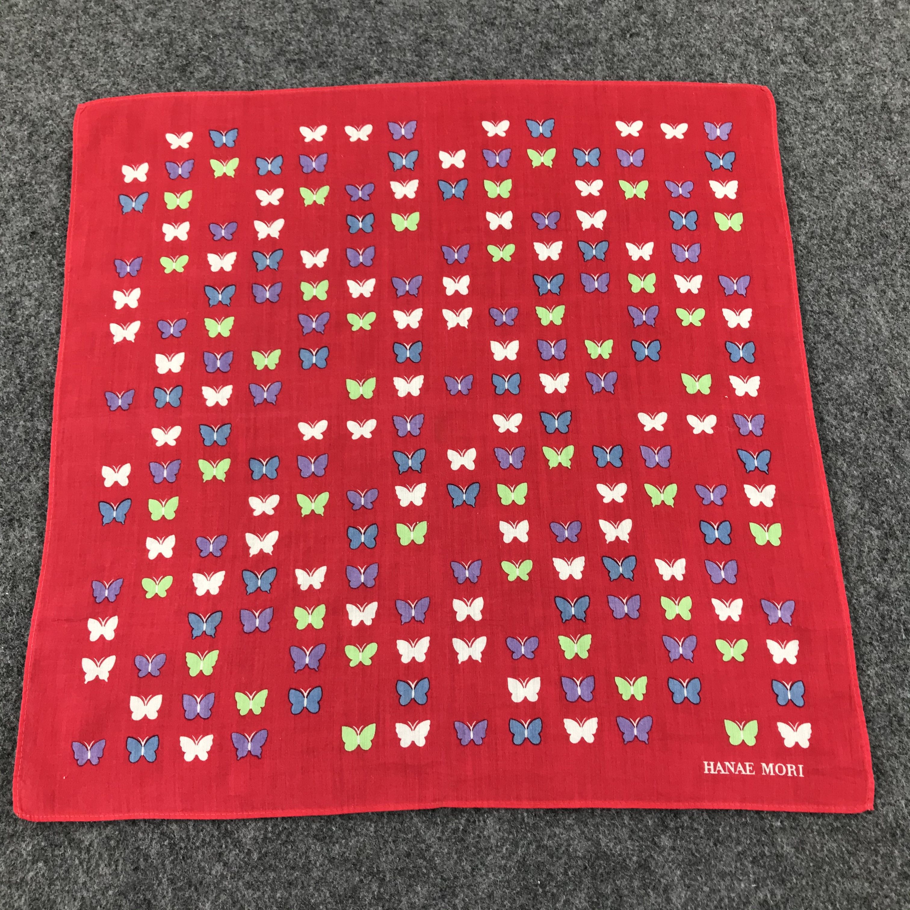 Hanae Mori × Vintage Hanae Mori Handkerchief Neckerchief Bandana H273 Size ONE SIZE - 1 Thumbnail