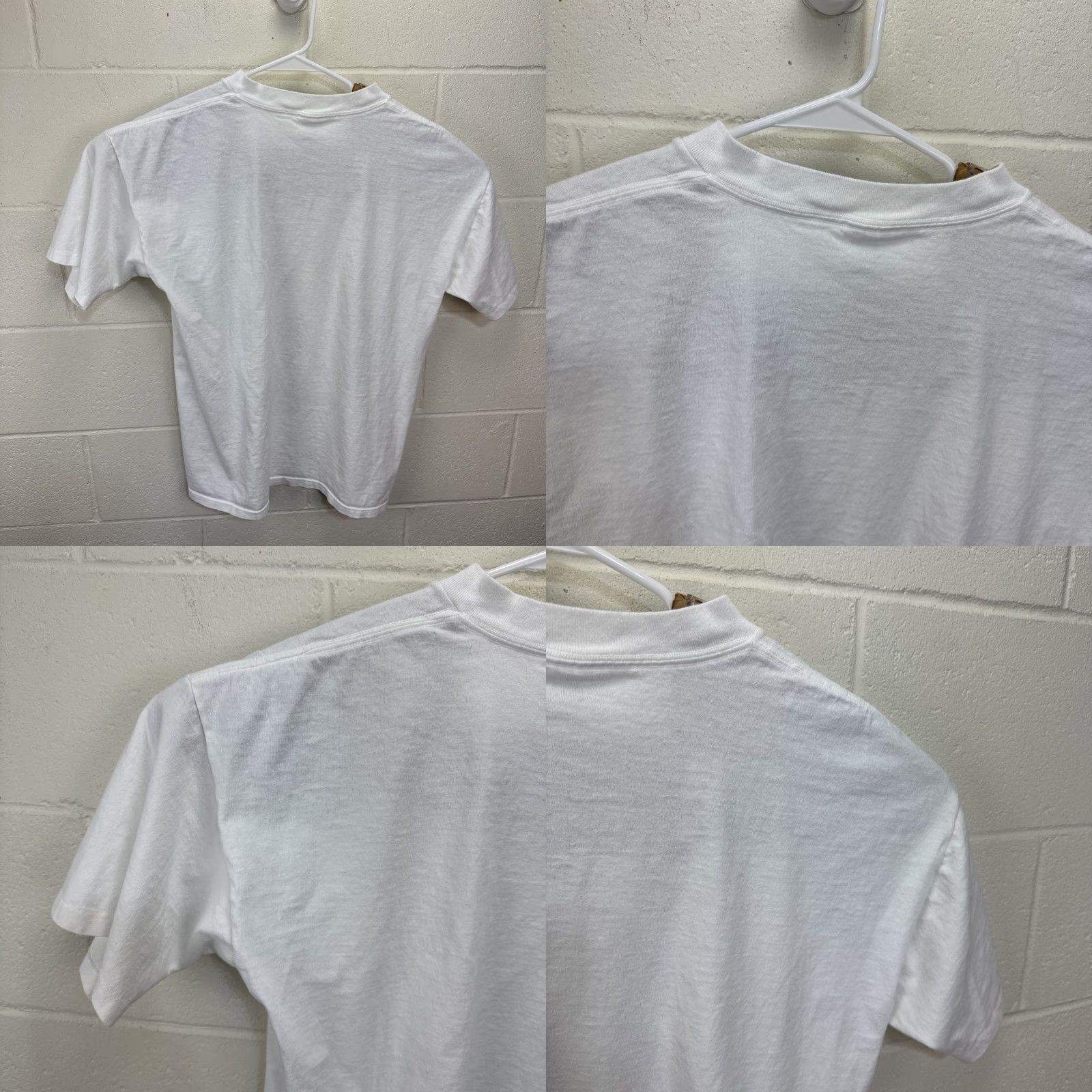 Vintage VINTAGE Wild Oats LOONEY TUNES Football T Shirt Bugs Taz Wil E Coyote XL Large Unisex White 1990s Graphic Tee Sportswear/Beach Mens Womens Boys Girls Size US XL / EU 56 / 4 - 9 Thumbnail