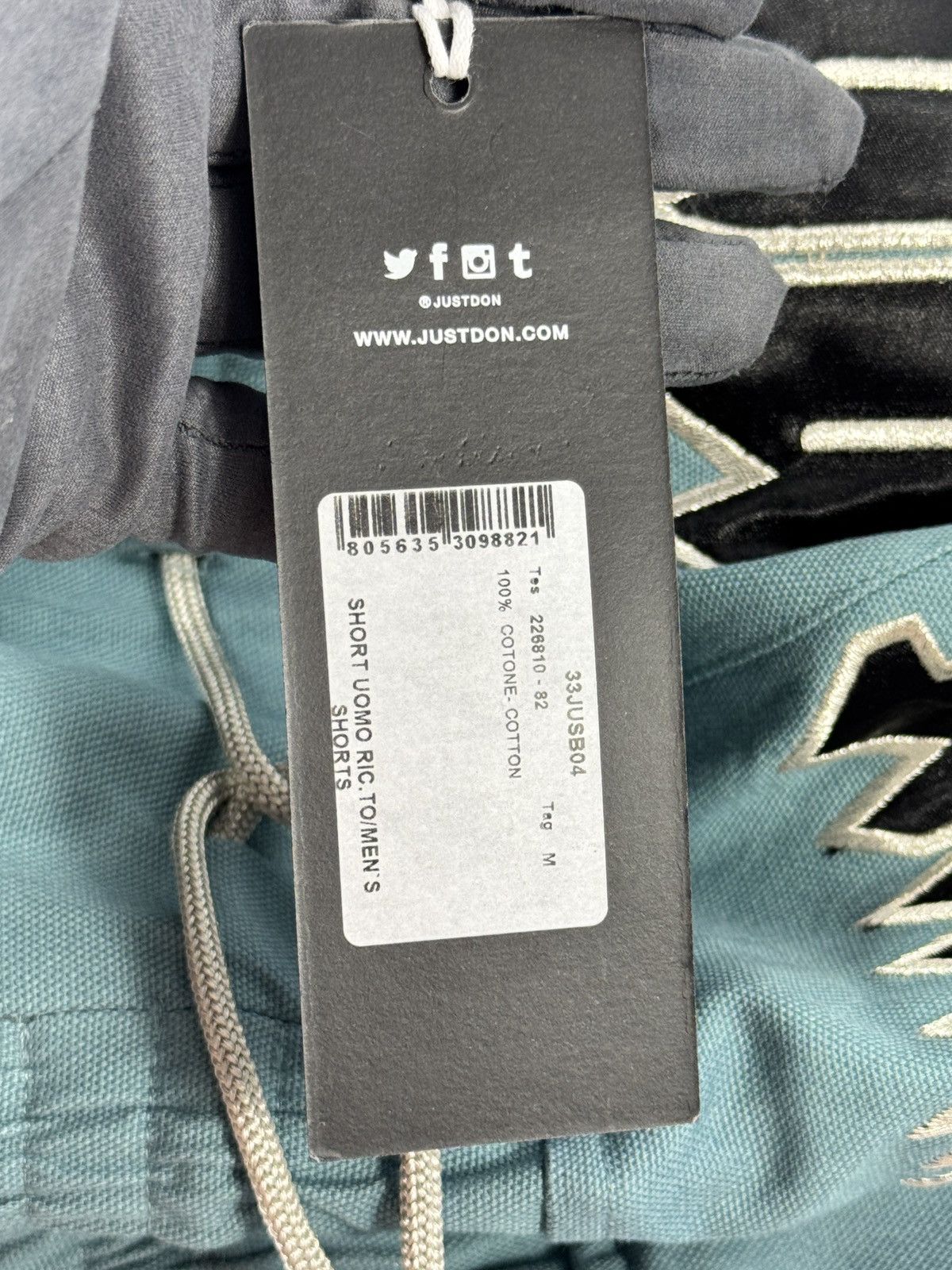Just Don RIC TO COTTON SHORTS Size US 32 / EU 48 - 6 Thumbnail