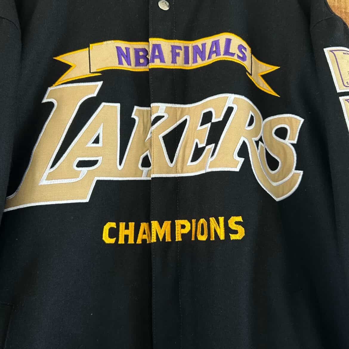 Jeff Hamilton RARE LA Lakers NBA Champions Reversible Jacket Jeff Hamilton Size US L / EU 52-54 / 3 - 4 Thumbnail