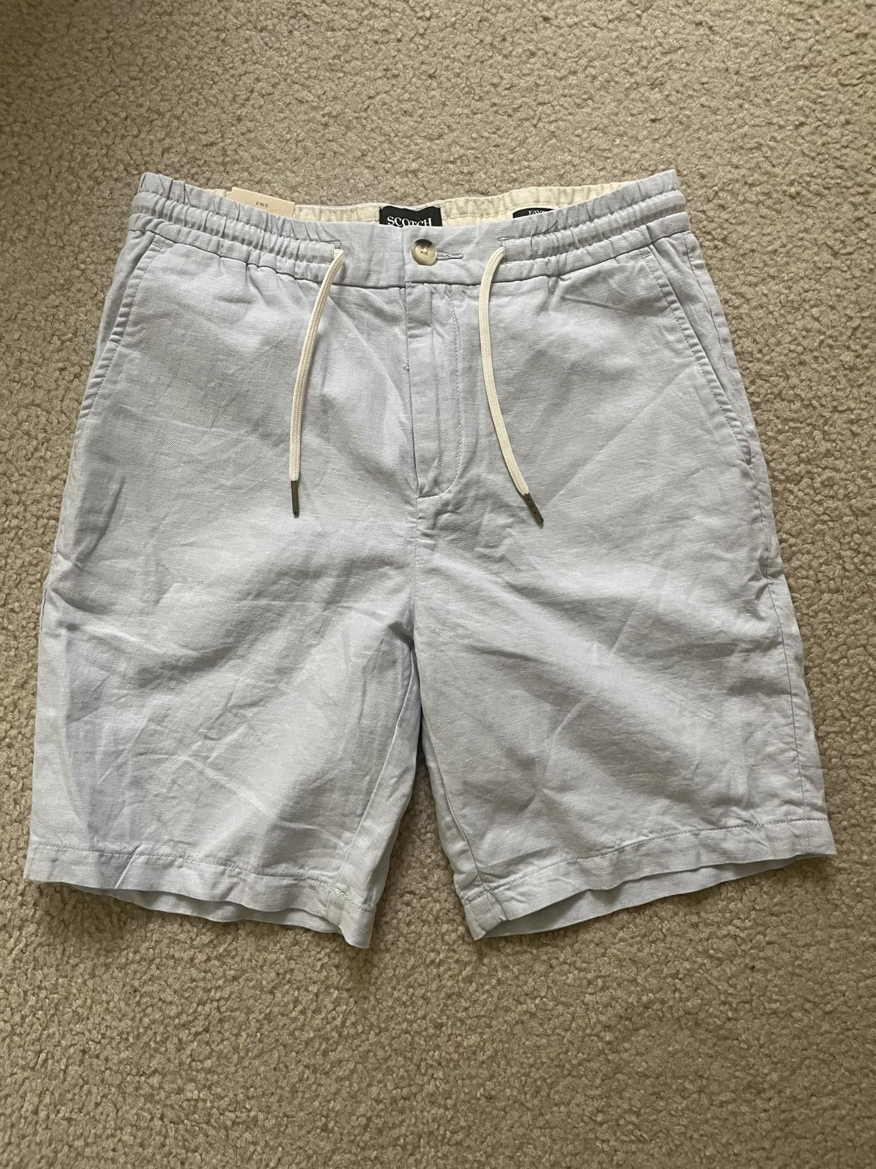 Scotch & Soda Scotch & Soda Fave Linen Summer Shorts Size US 33 - 1 Thumbnail
