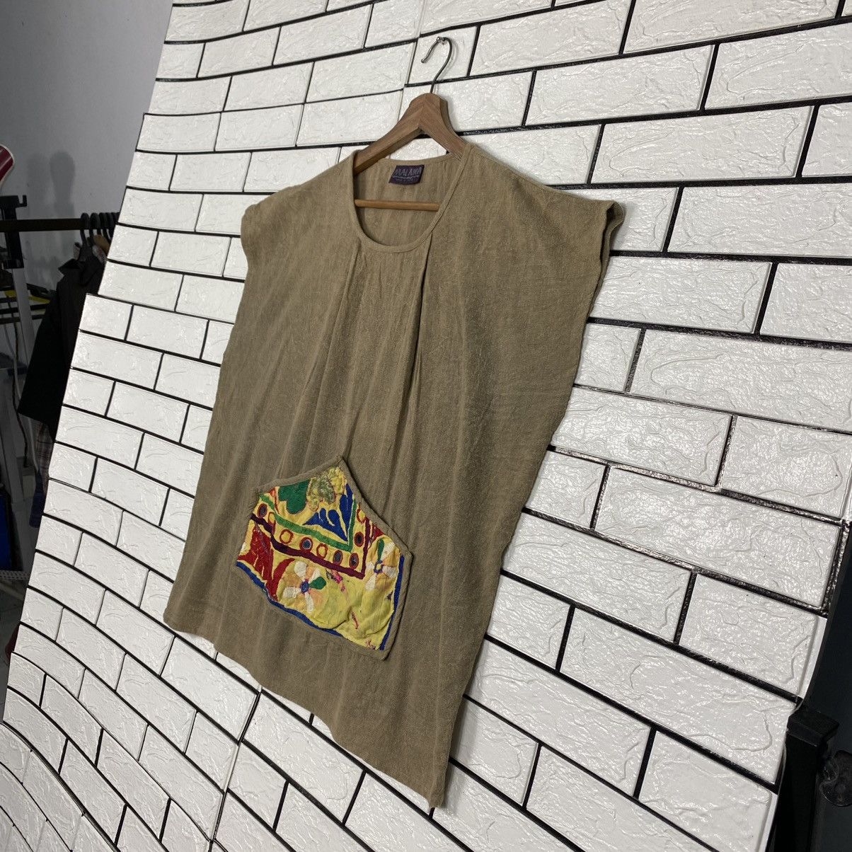 Japanese Brand 🔥OVERSIZED PONCHOS MALAIKA NATIVE ISSEY MIYAKE Size US M / EU 48-50 / 2 - 2 Thumbnail
