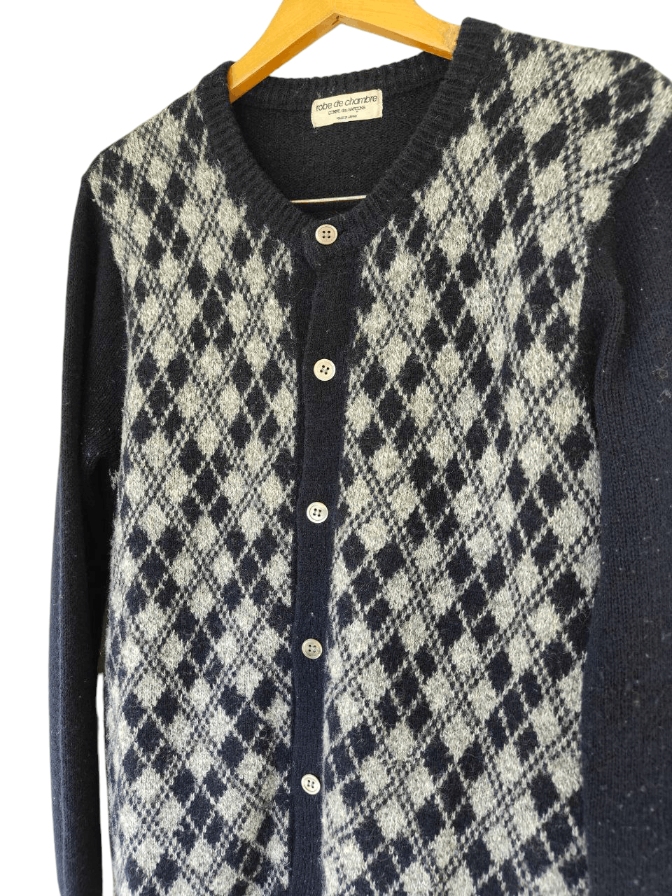 Comme des Garcons 80s Vintage CDG Wool Cardigan Size US M / EU 48-50 / 2 - 2 Thumbnail