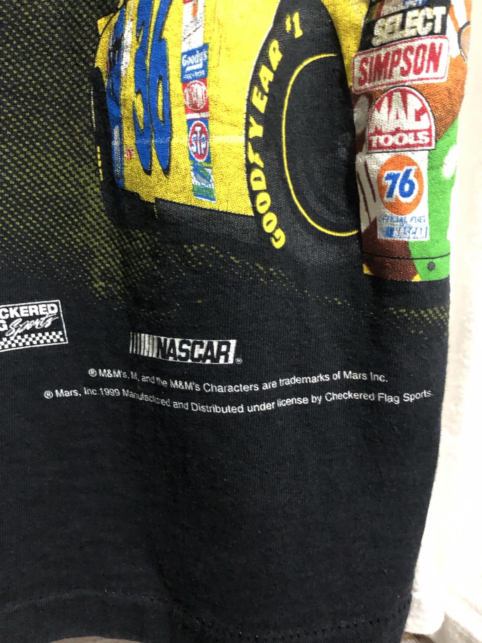 NASCAR Vintage Ernie Irvan Nascar 1999 Size US L / EU 52-54 / 3 - 3 Thumbnail