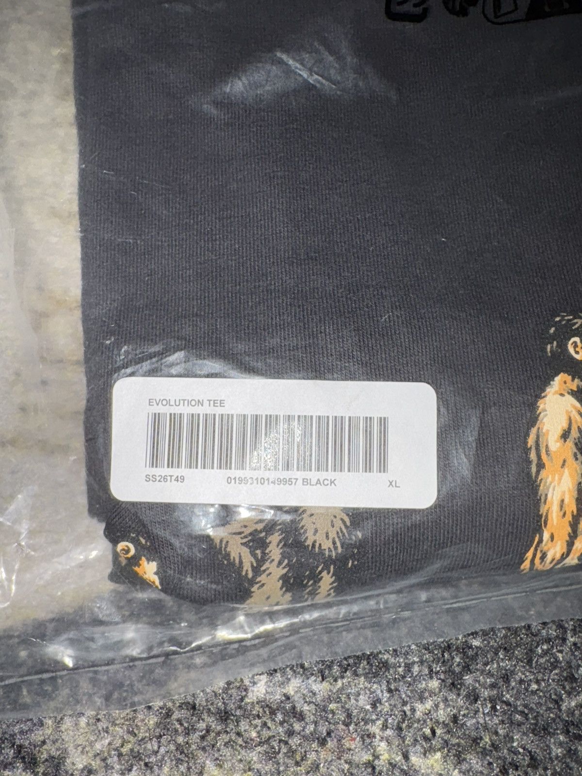 Supreme Supreme Evolution Tee Black | Grailed