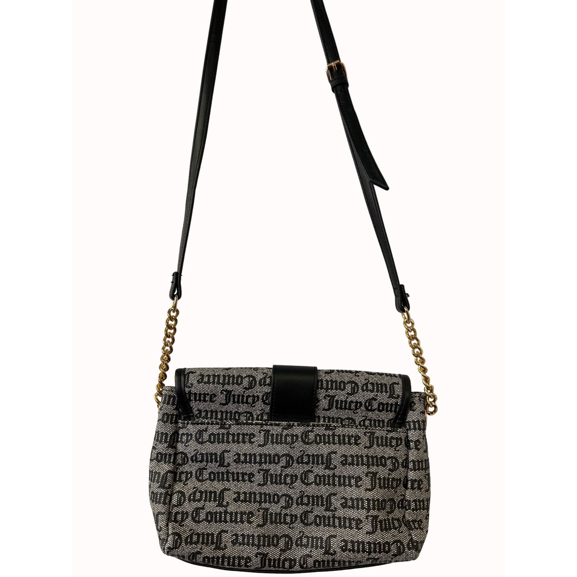 Juicy Couture Juicy Couture Women's Grey & Black Logo Crossbody Bag SKU 63 Size ONE SIZE - 2 Thumbnail