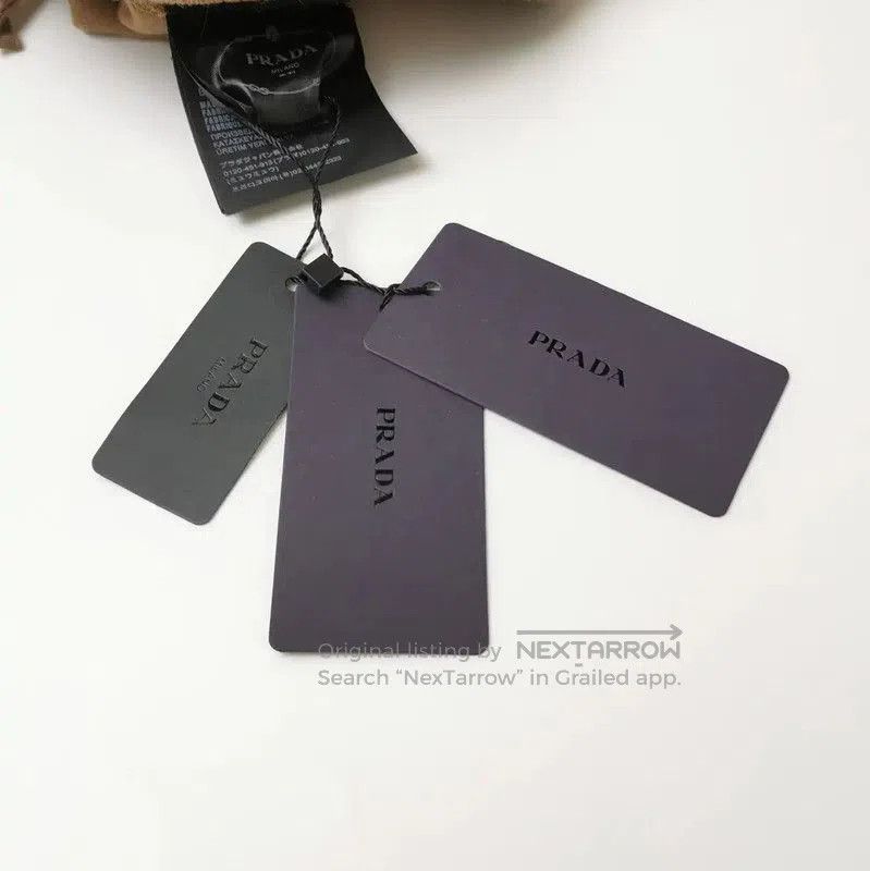 Other Prada Khaki Cashmere Embroidered Logo Casual Pants. Size 24" / US 00 / IT 34 - 5 Thumbnail