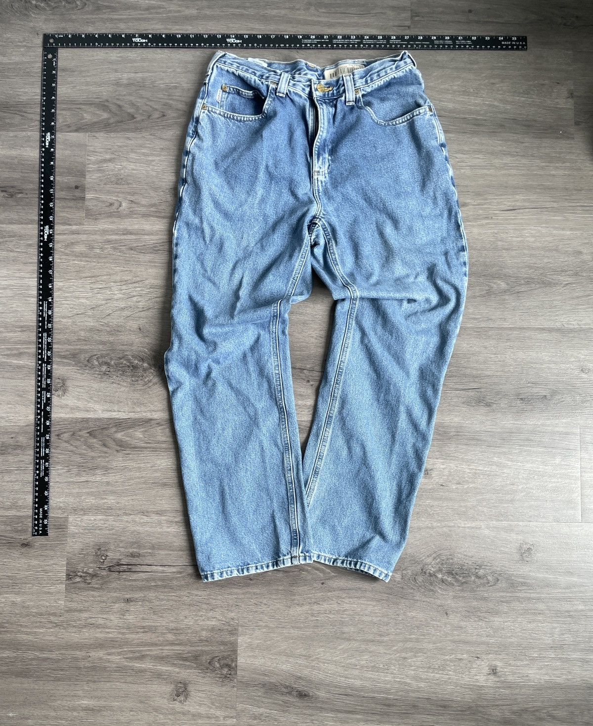 Carhartt × Vintage Carhartt “Relaxed Fit” Denim Jeans (Sz.32 x30) Size US 32 / EU 48 - 3 Thumbnail