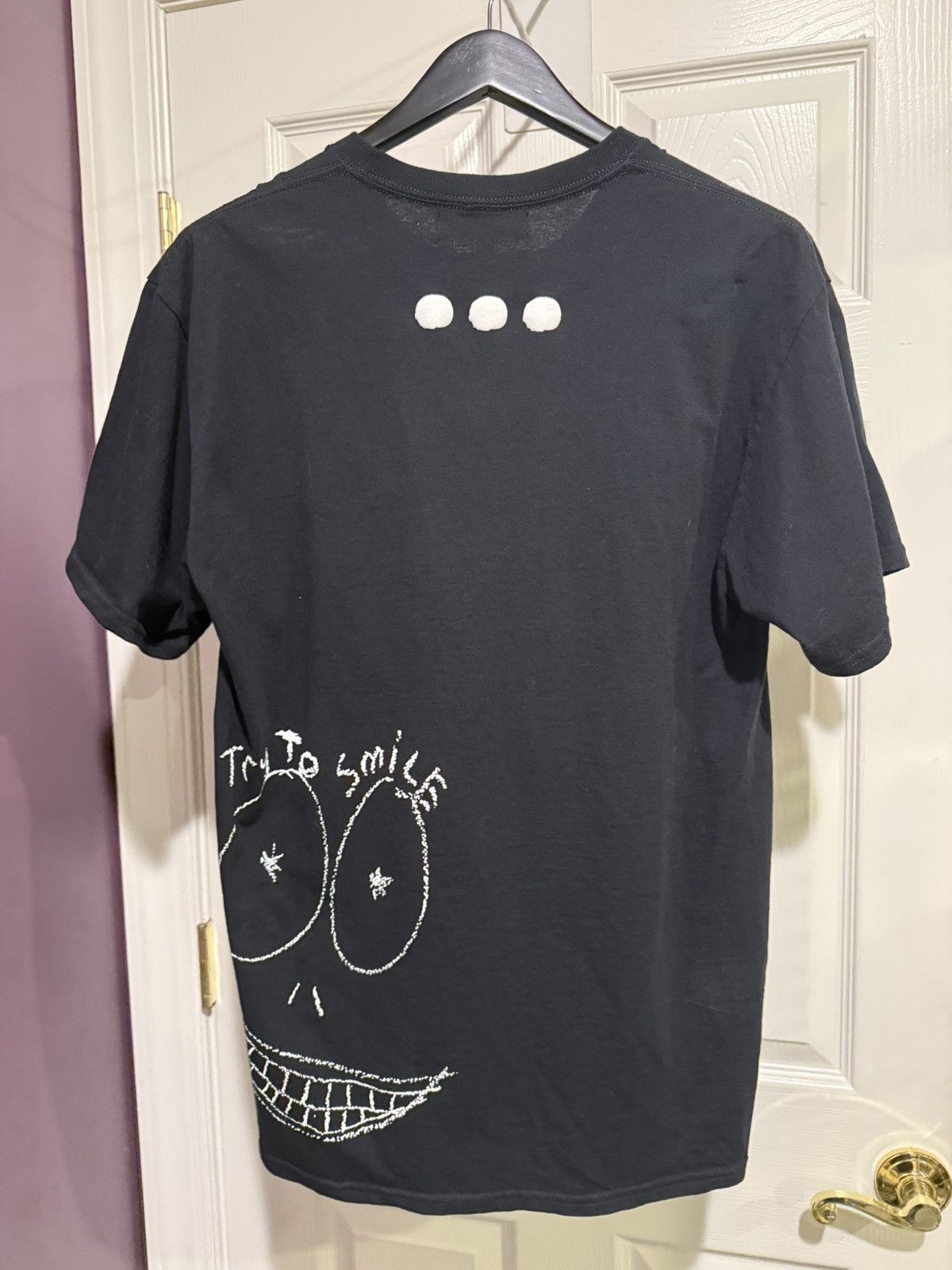 Other No Company “Try To Smile T” T-Shirt (2023) Size US L / EU 52-54 / 3 - 2 Thumbnail