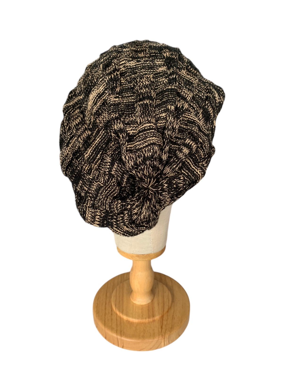 14th Addiction × Japanese Brand Punk Style Slouchy Knitted crochet Beanie Hats Size ONE SIZE - 8 Thumbnail