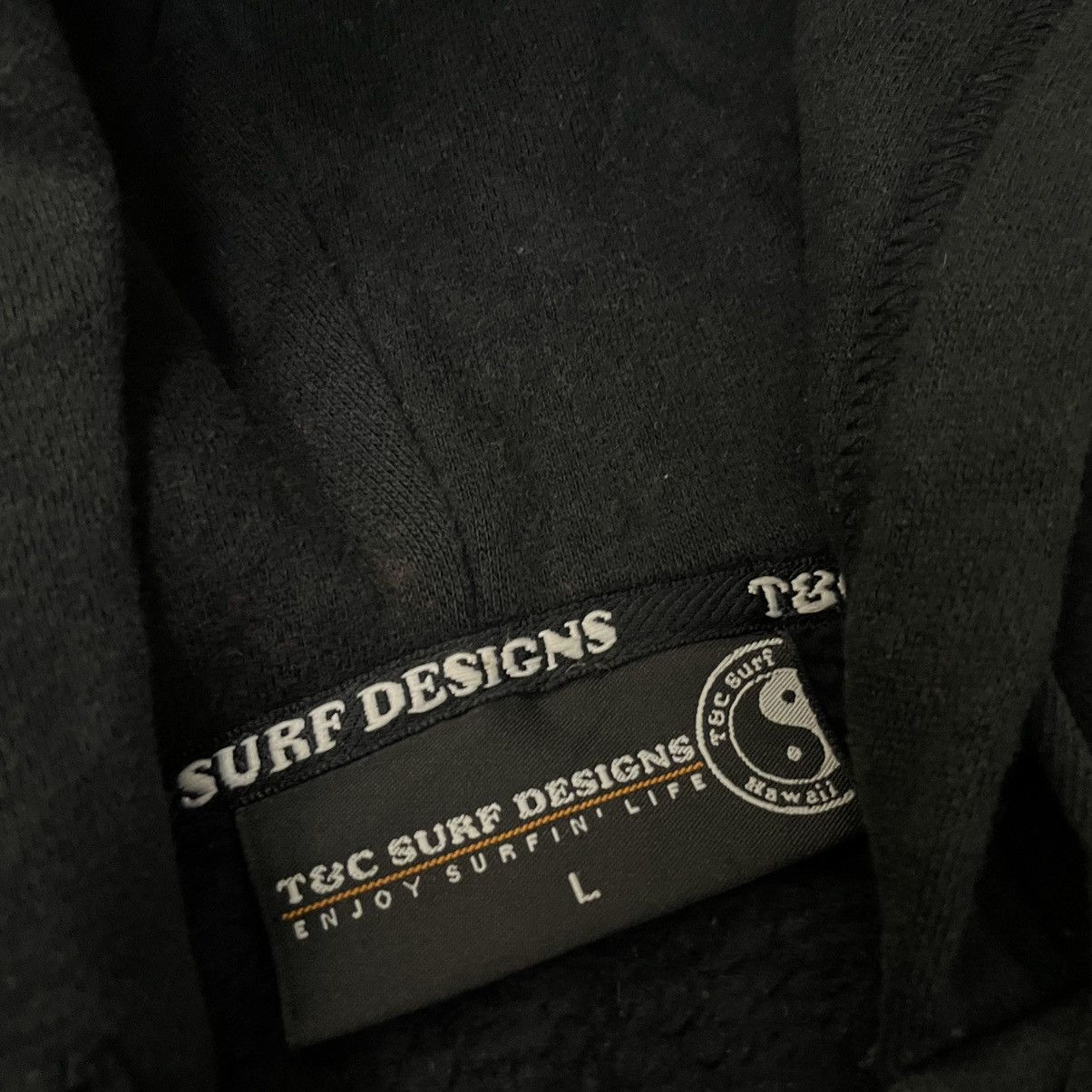 Affliction × If Six Was Nine × Japanese Brand T&C Surf Ying Yang Big Logo Zip Up Hoodie Size US L / EU 52-54 / 3 - 4 Thumbnail