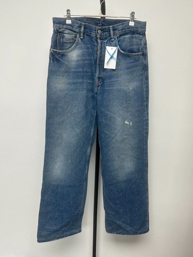 Acne Studios acne studios Weila Heavy Industry straight-leg jeans 2506-N Size US 30 / EU 46 - 1 Thumbnail