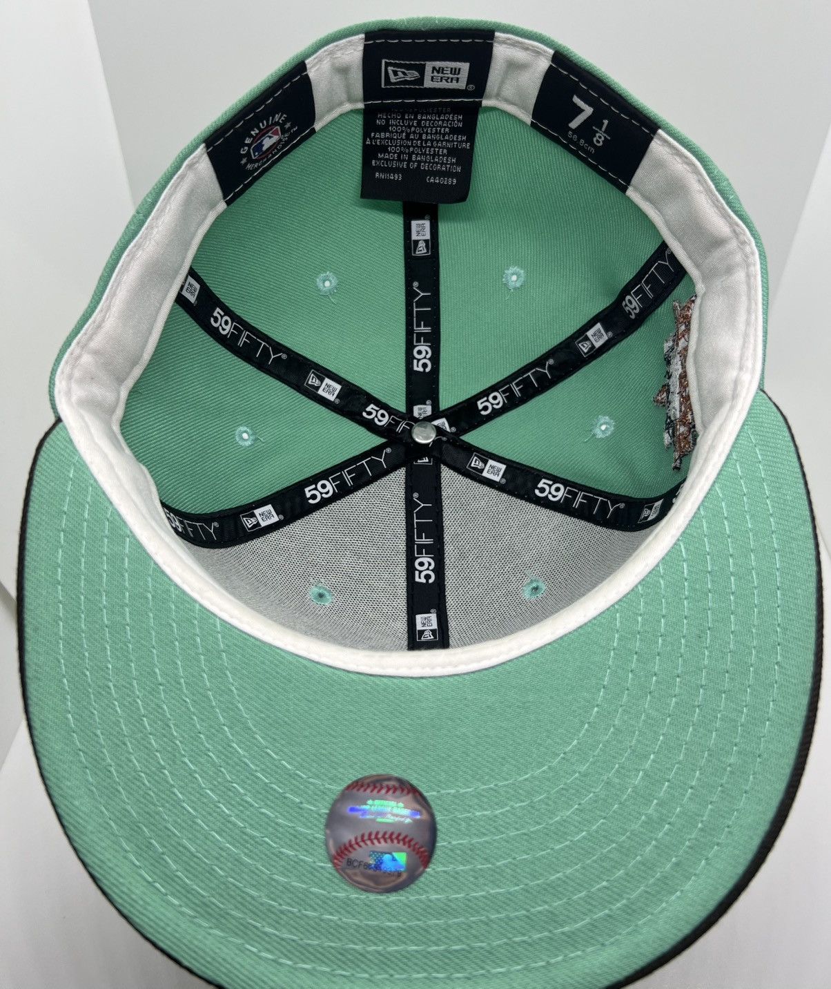 Hat Club × New Era Atlanta Braves Metallic BP Logo & Band ASG SP New Era 7 1/8 Size ONE SIZE - 14 Thumbnail