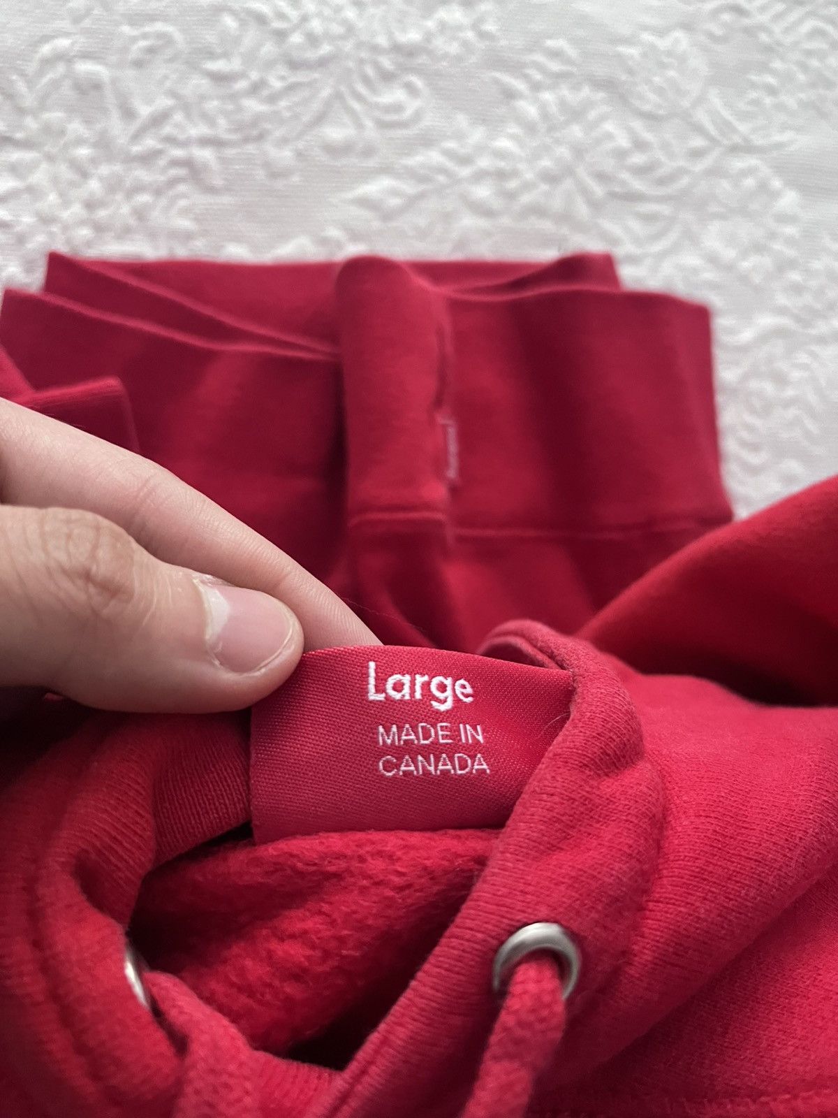 Supreme Supreme S/S16 Red Motion Logo Hoodie Size US L / EU 52-54 / 3 - 2 Thumbnail