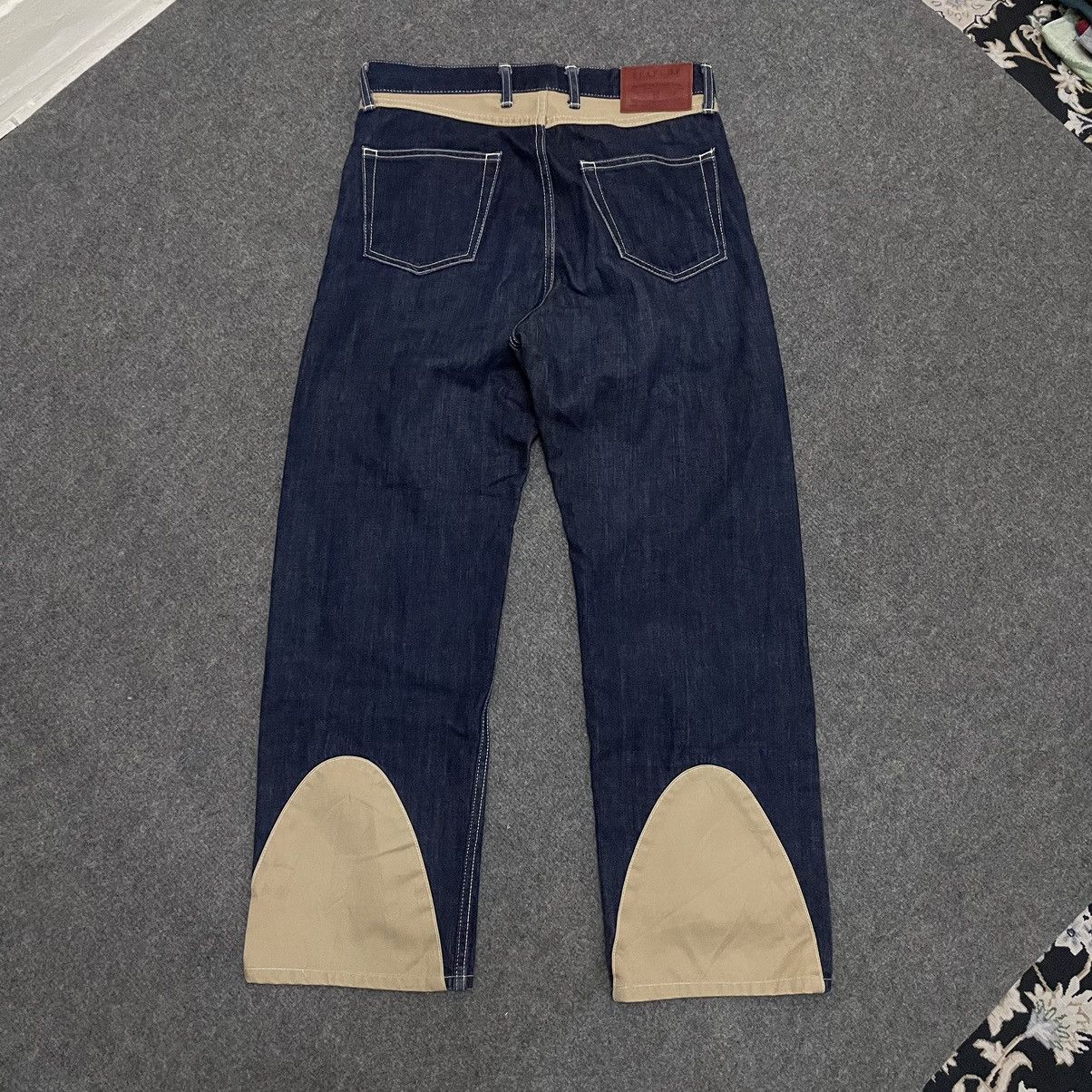 Daytona × Japanese Brand Setagaya AF Base Rare Design Jeans Kapital Style Size US 31 - 10 Thumbnail