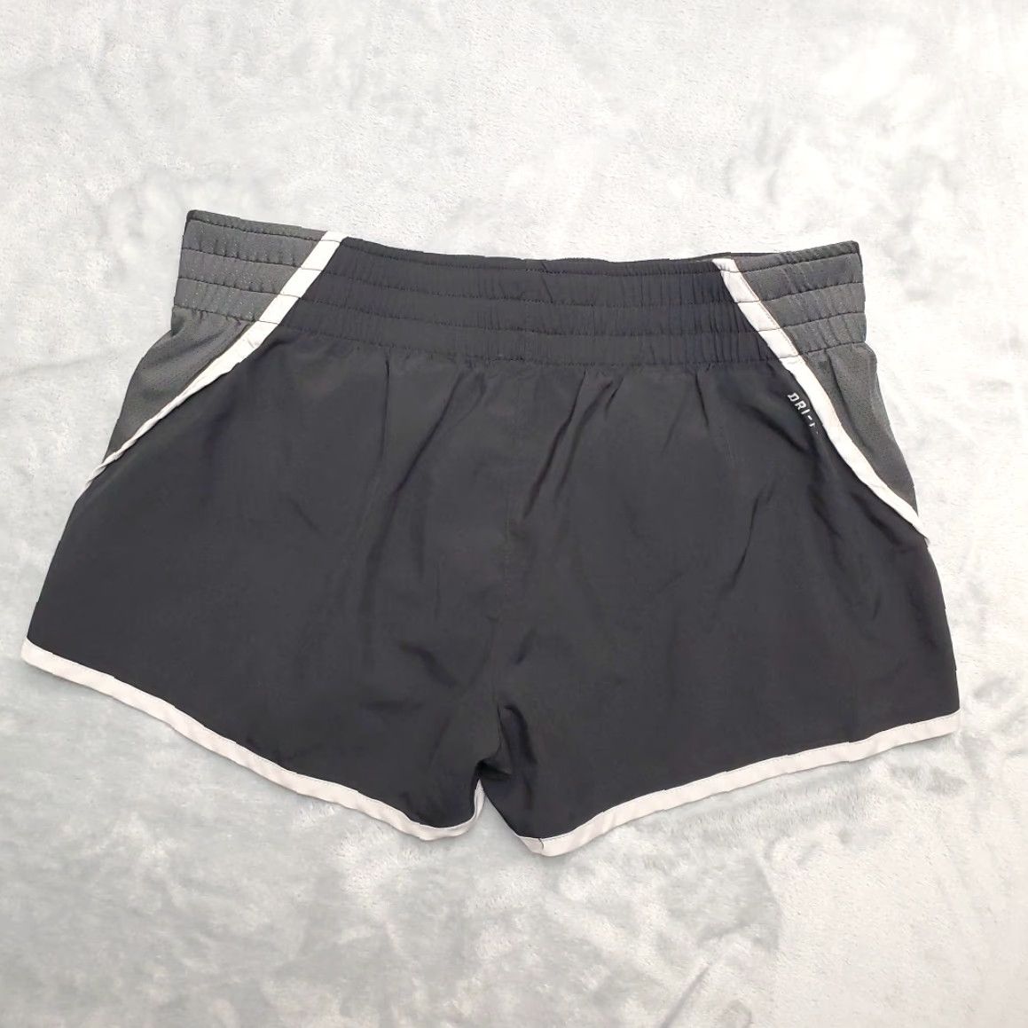 Nike Nike Shorts Women M Black Dri Fit Running Lined Performance Athletic Swoosh Size 32" / US 10 / IT 46 - 5 Thumbnail