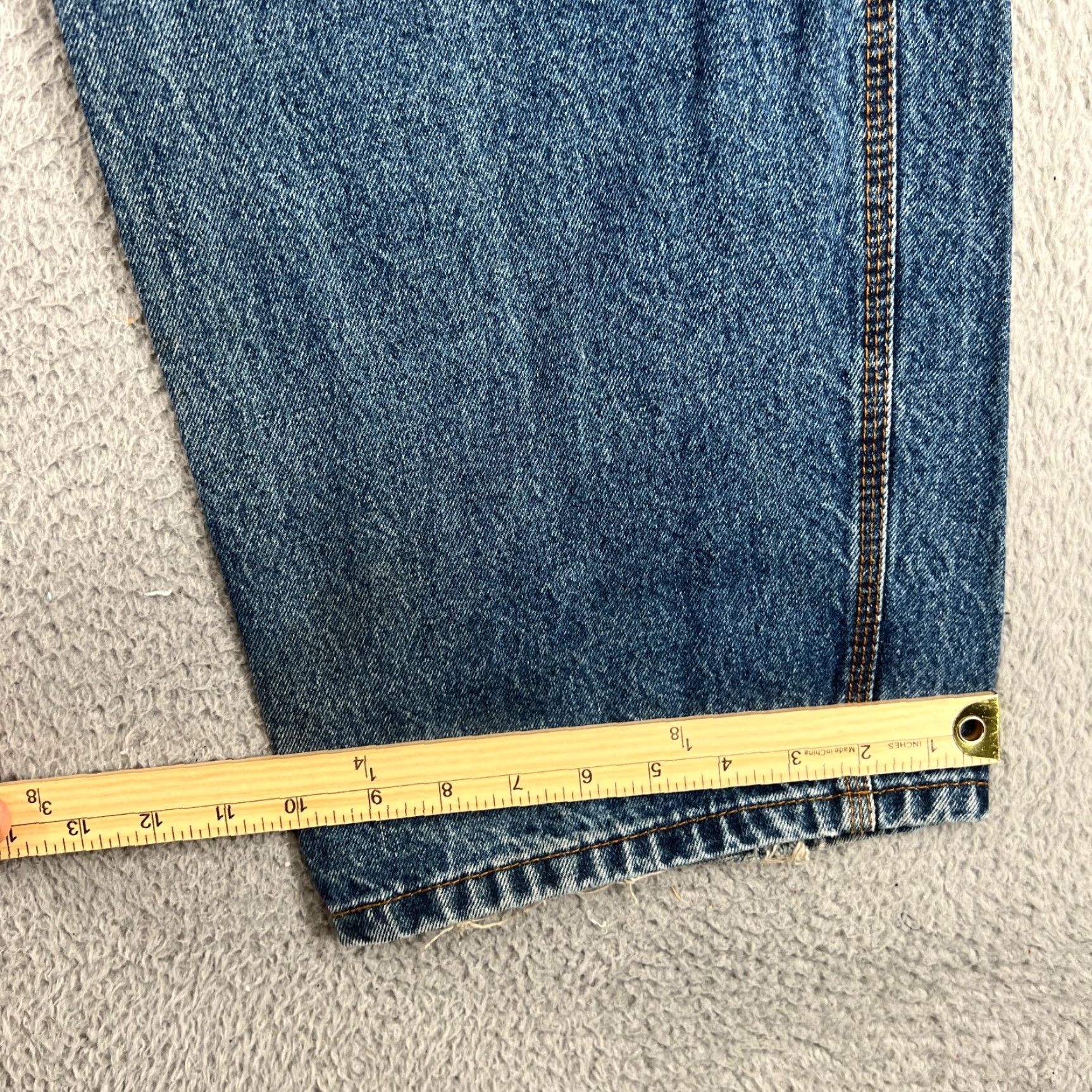 Vintage VTG US Polo Assn Jeans 38x30 Carpenter Wide Leg Baggy Distressed Men Jeans 90s Logo Retro Hip Hop Workwear Blue Denim Short Description Not Included Size US M / EU 48-50 / 2 - 4 Thumbnail