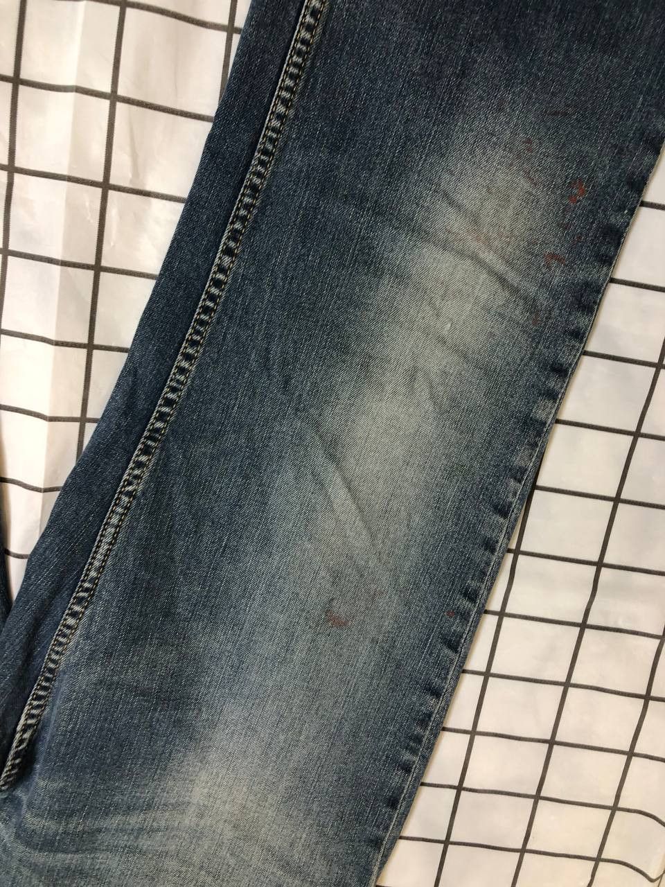 Levi's Levis 514 MENS Jeans Blue Distressed Slim Fit Straight Leg Size US 34 / EU 50 - 7 Thumbnail