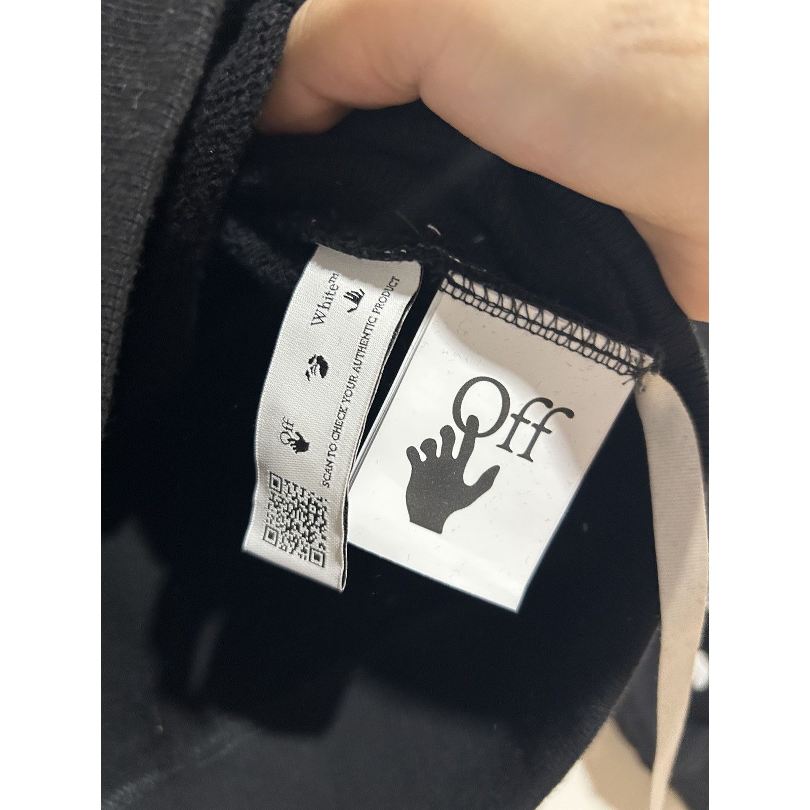 Off-White OFF-WHITE SLIM FIT ALL OVER LOGO SLIM CREWNECK SWEATSHIRT Size US M / EU 48-50 / 2 - 4 Thumbnail