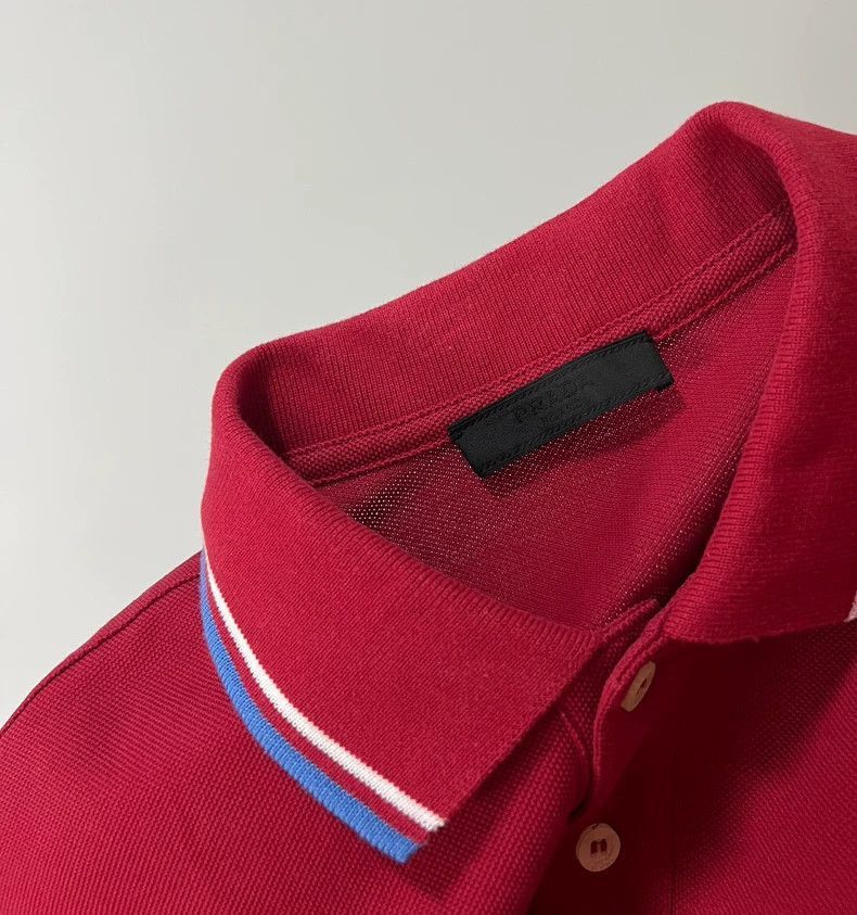 Prada Prada Men's Short Sleeve Polo TShirt -2505 Size US S / EU 44-46 / 1 - 5 Thumbnail