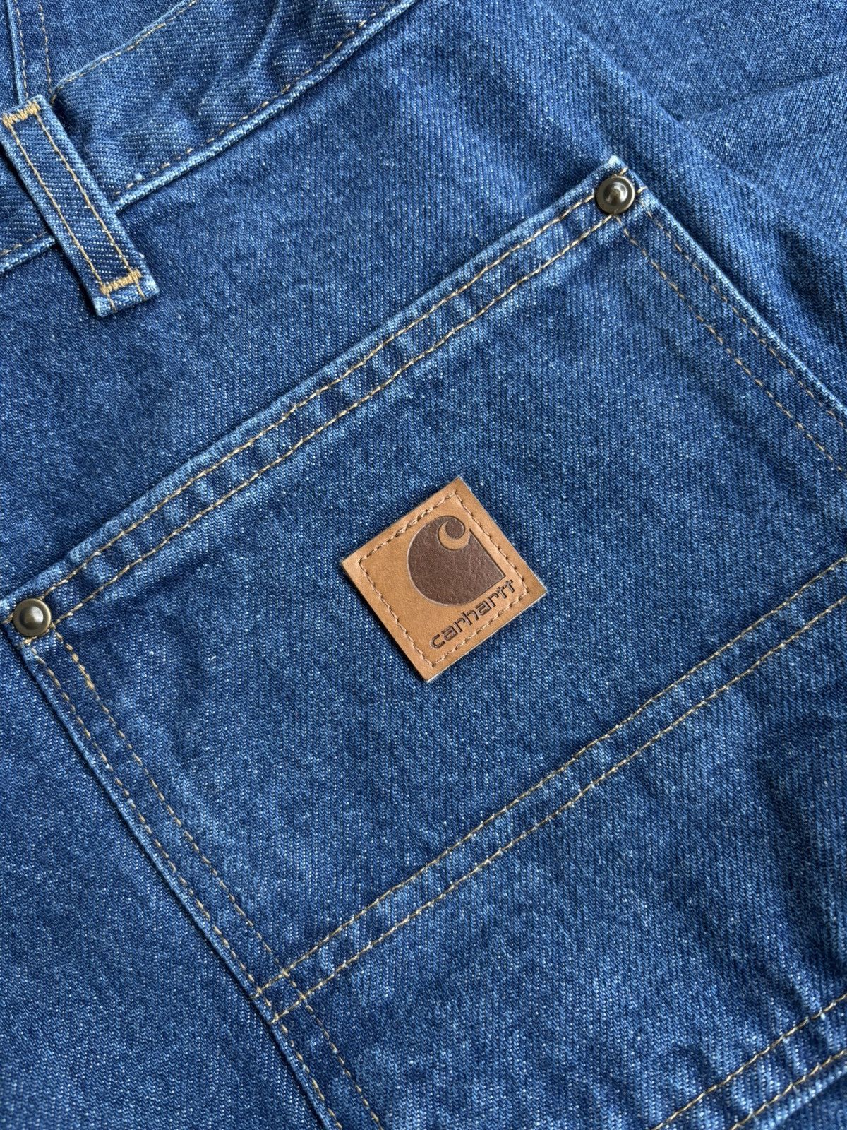 Carhartt carhartt double knee B73 size 36 loose original fit Size US 36 / EU 52 - 3 Thumbnail