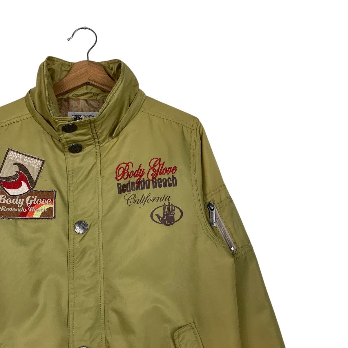 Body Glove BODY GLOVE Surfing Pioneer Big Logo Jacket #2644-C118 Size US M / EU 48-50 / 2 - 6 Thumbnail