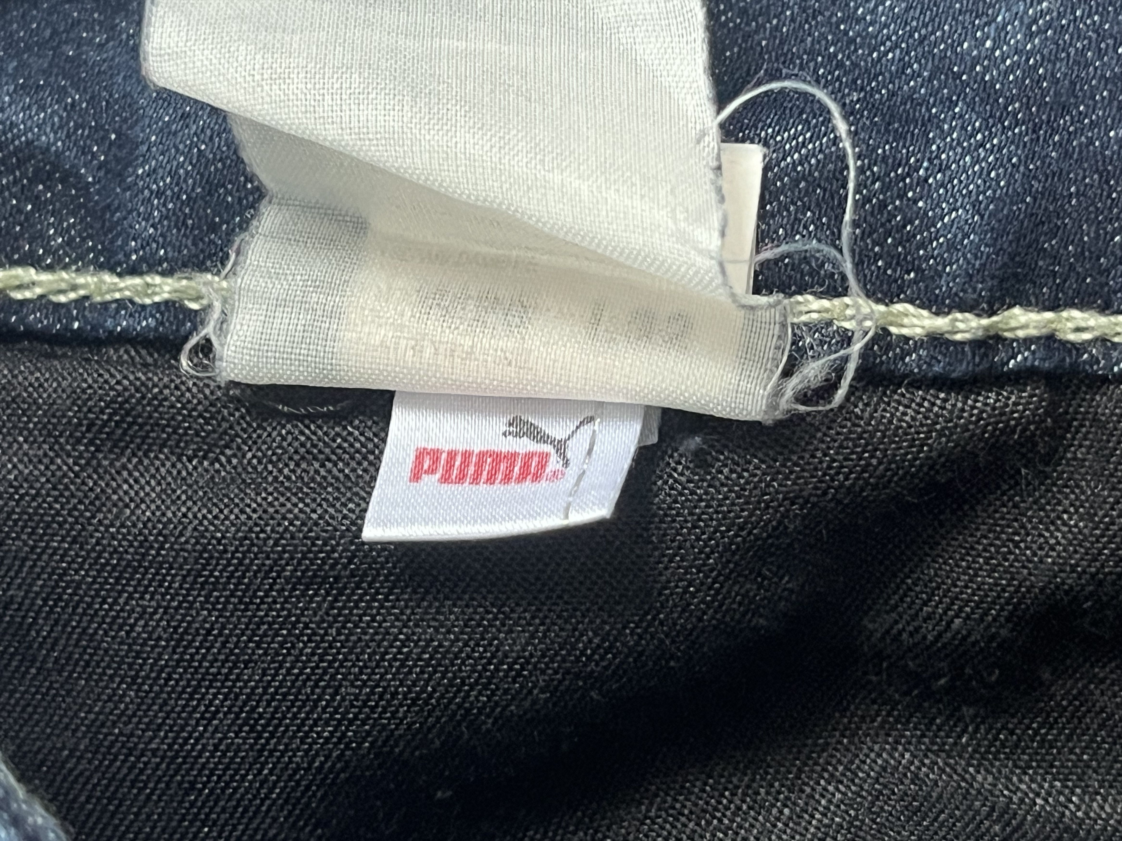 Evisu × Puma Evisu Puma Raw Denim Low Rise Women's Jeans Rare Size 26" / US 2 / IT 38 - 11 Thumbnail