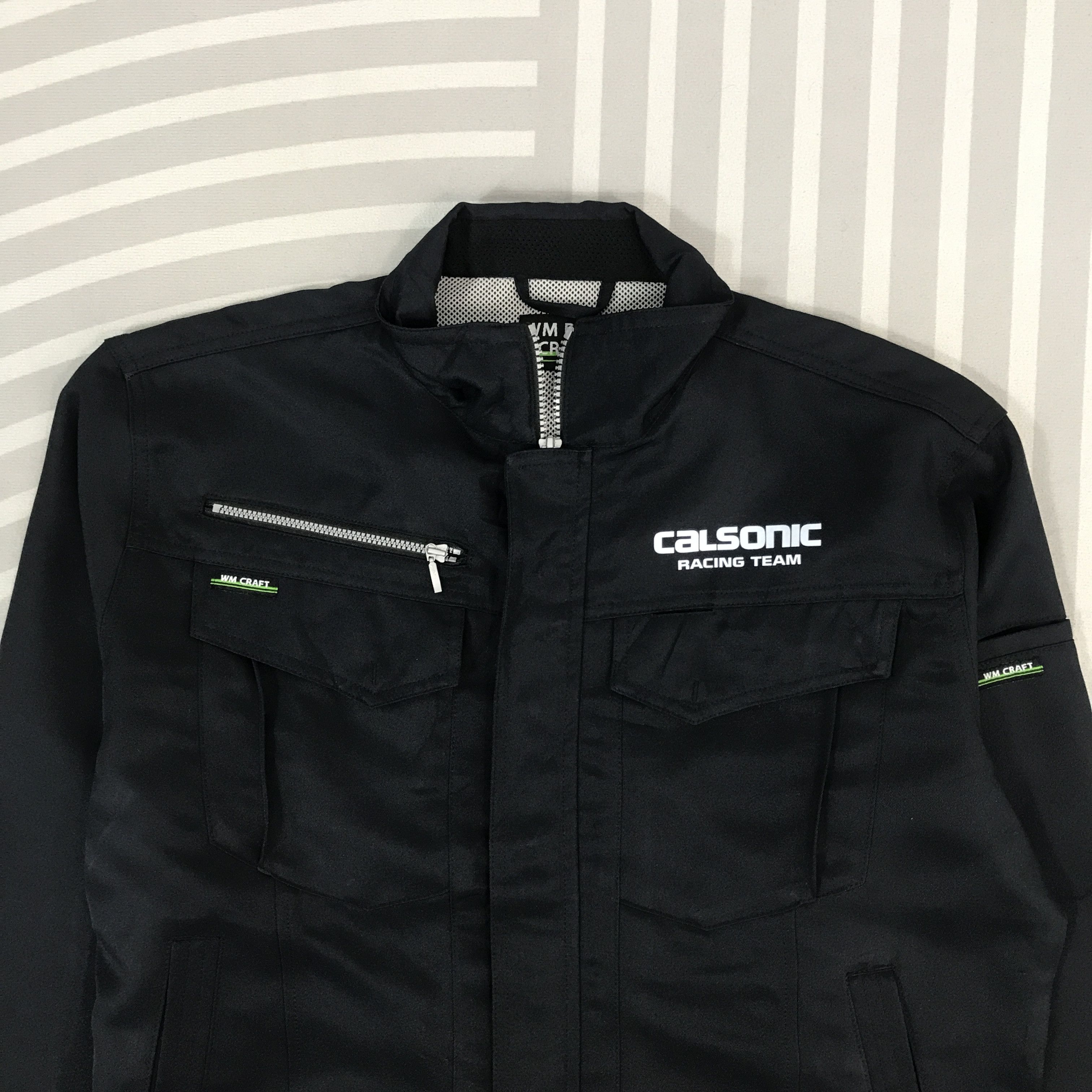 Japanese Brand × Vintage Vtg Calsonic Racing Team Nissan japan uniform custom Jacket Size US L / EU 52-54 / 3 - 3 Thumbnail