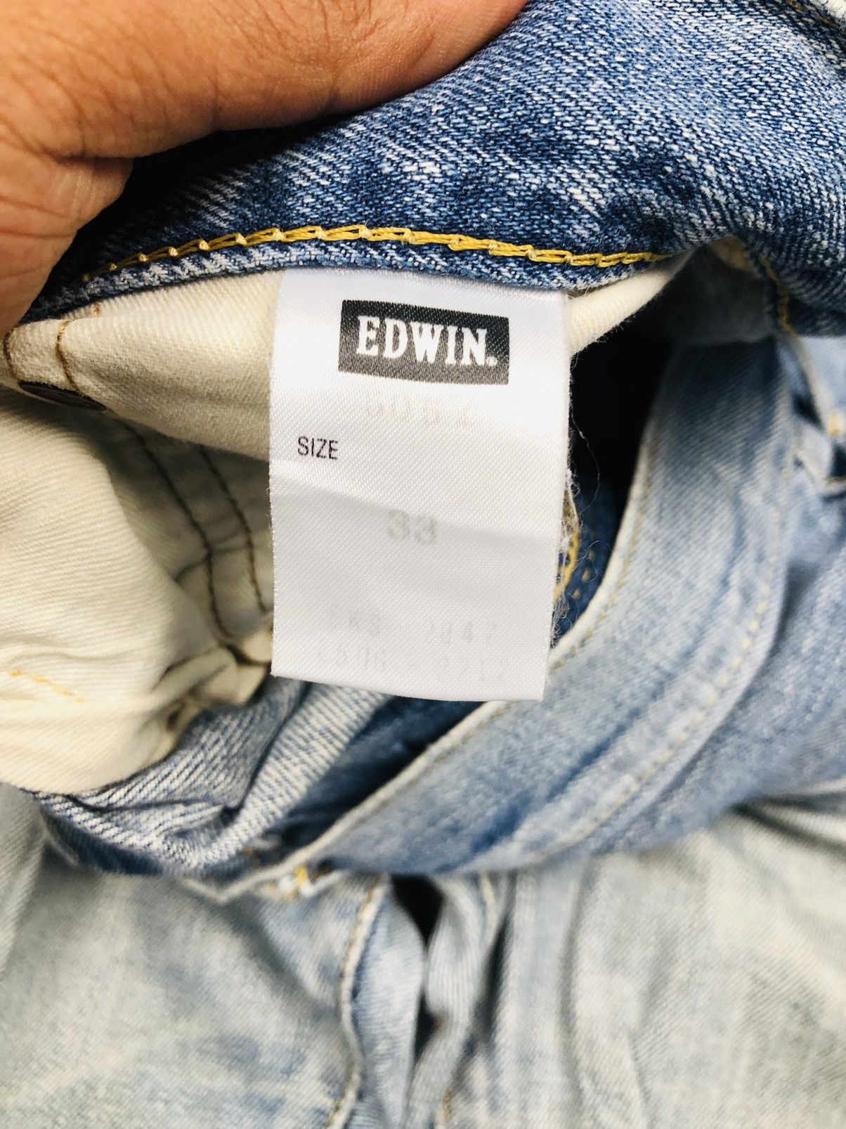 Edwin Edwin Distressed Jeans (37) Size US 33 - 11 Thumbnail