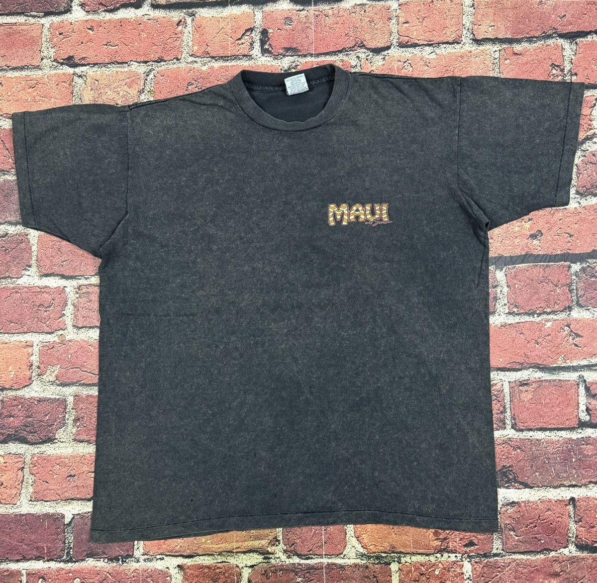 Maui and Sons Vintage Maui And Sons Hardcore Shark Tee Single Stitch Surf Size US XXL / EU 58 / 5 - 2 Thumbnail