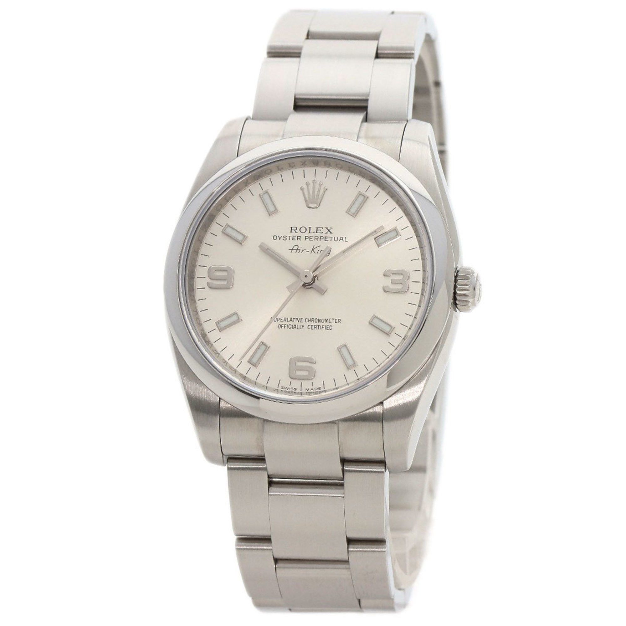 Rolex Rolex 114200 Air King Watch Stainless Steel SS Men's ROLEX Size ONE SIZE - 1 Thumbnail