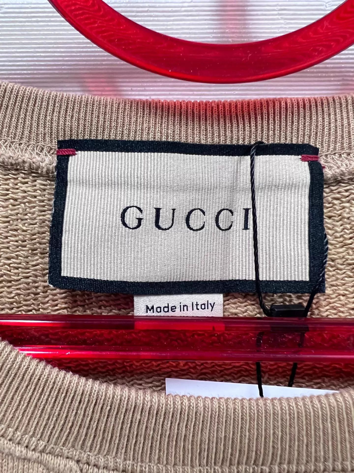 Gucci Gucci Bear Print Crew SS T-Shirt L/OS Unisex D62701 99New Size US L / EU 52-54 / 3 - 3 Thumbnail