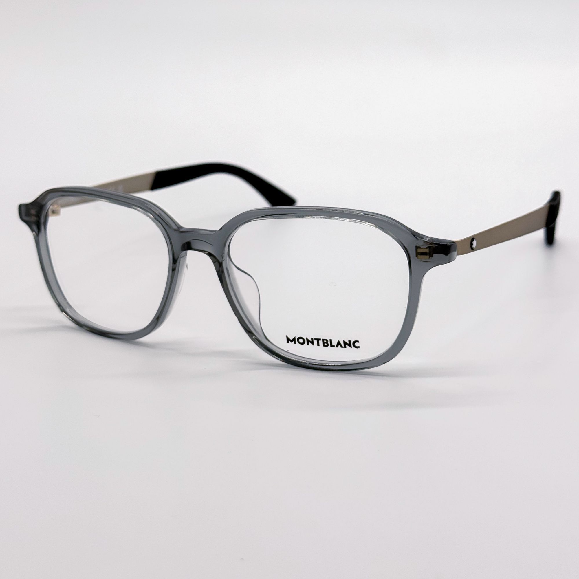 Montblanc NEW MONTBLANC EYEGLASSES MB0335OA 004 MEN GREY EYEWEAR Size ONE SIZE - 2 Thumbnail