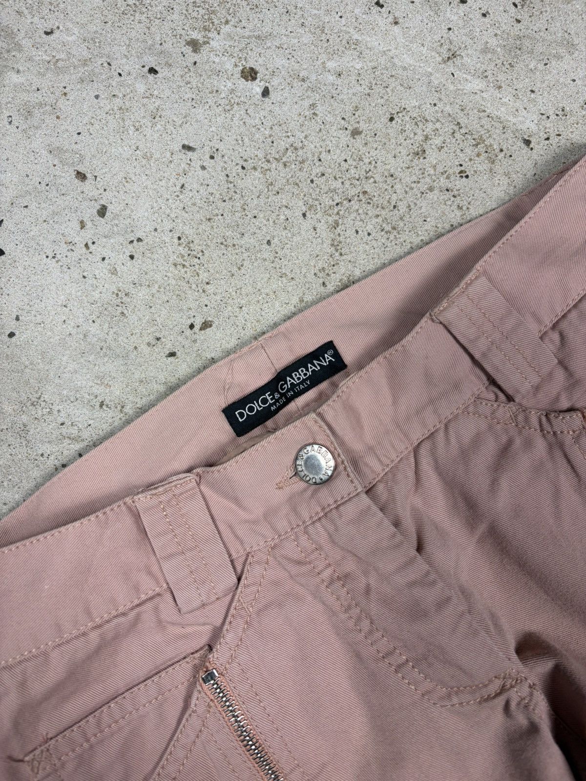 Dolce & Gabbana SS 2003 Dolce & Gabbana Sex Pink Multi Zippers Pants Size 26" / US 2 / IT 38 - 4 Thumbnail