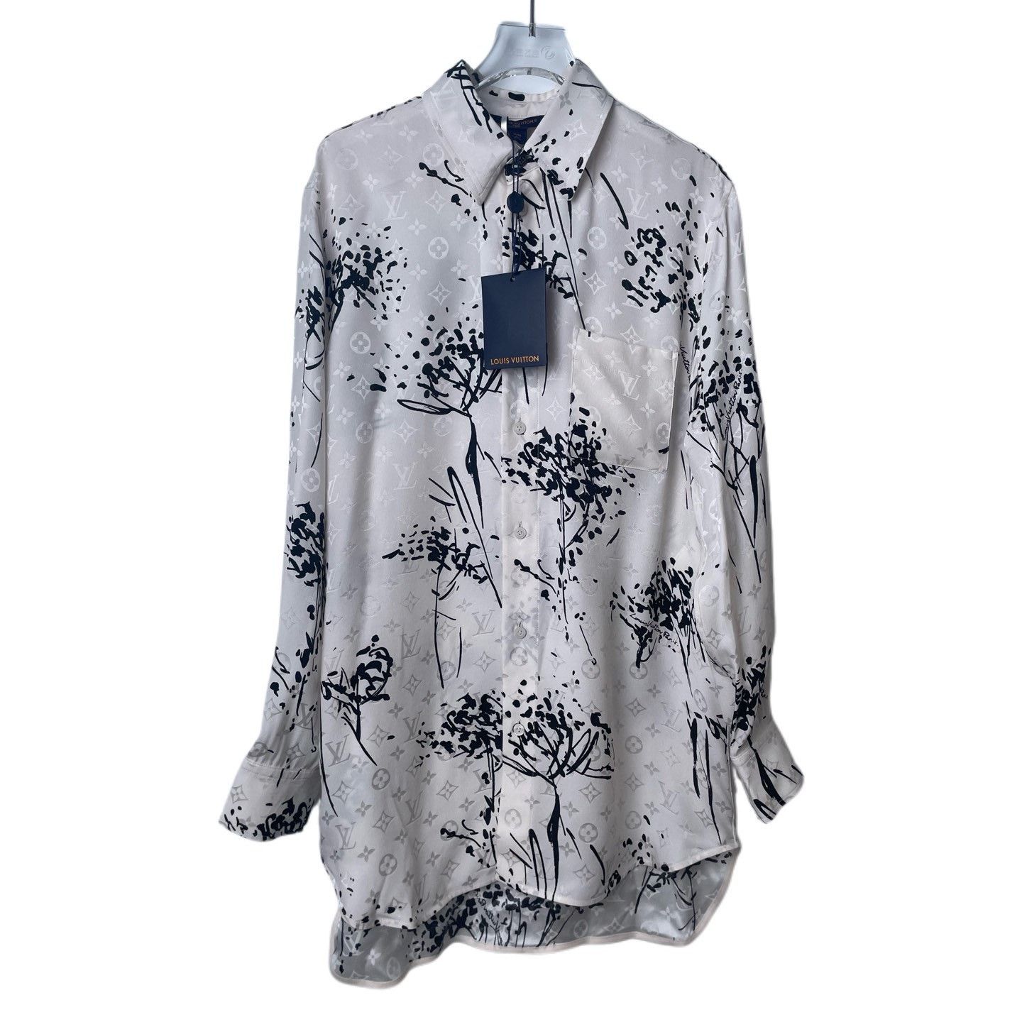 Louis Vuitton Louis Vuitton Silk Monogram Shirt Size XS / US 0-2 / IT 36-38 - 1 Thumbnail