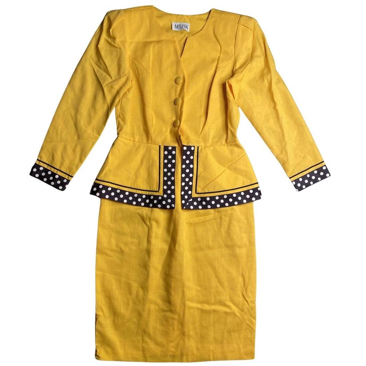 Vintage Vintage yellow dress about a size small Size S / US 4 / IT 40 - 4 Thumbnail