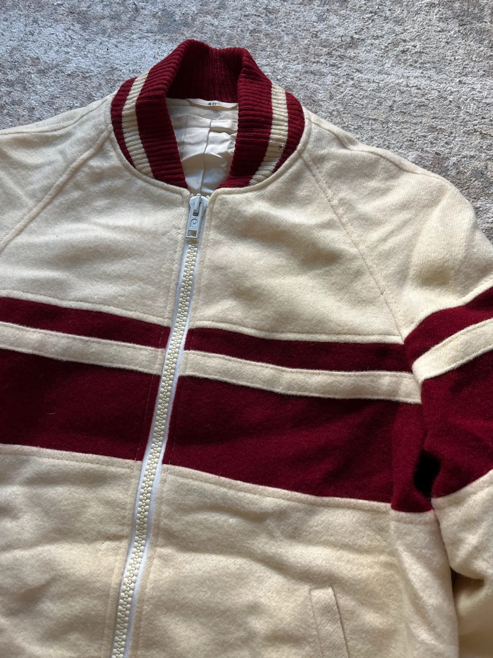 Other Vintage Sz 40 / S Vintage 1990s Wool Bomber Varsity Size US S / EU 44-46 / 1 - 5 Thumbnail