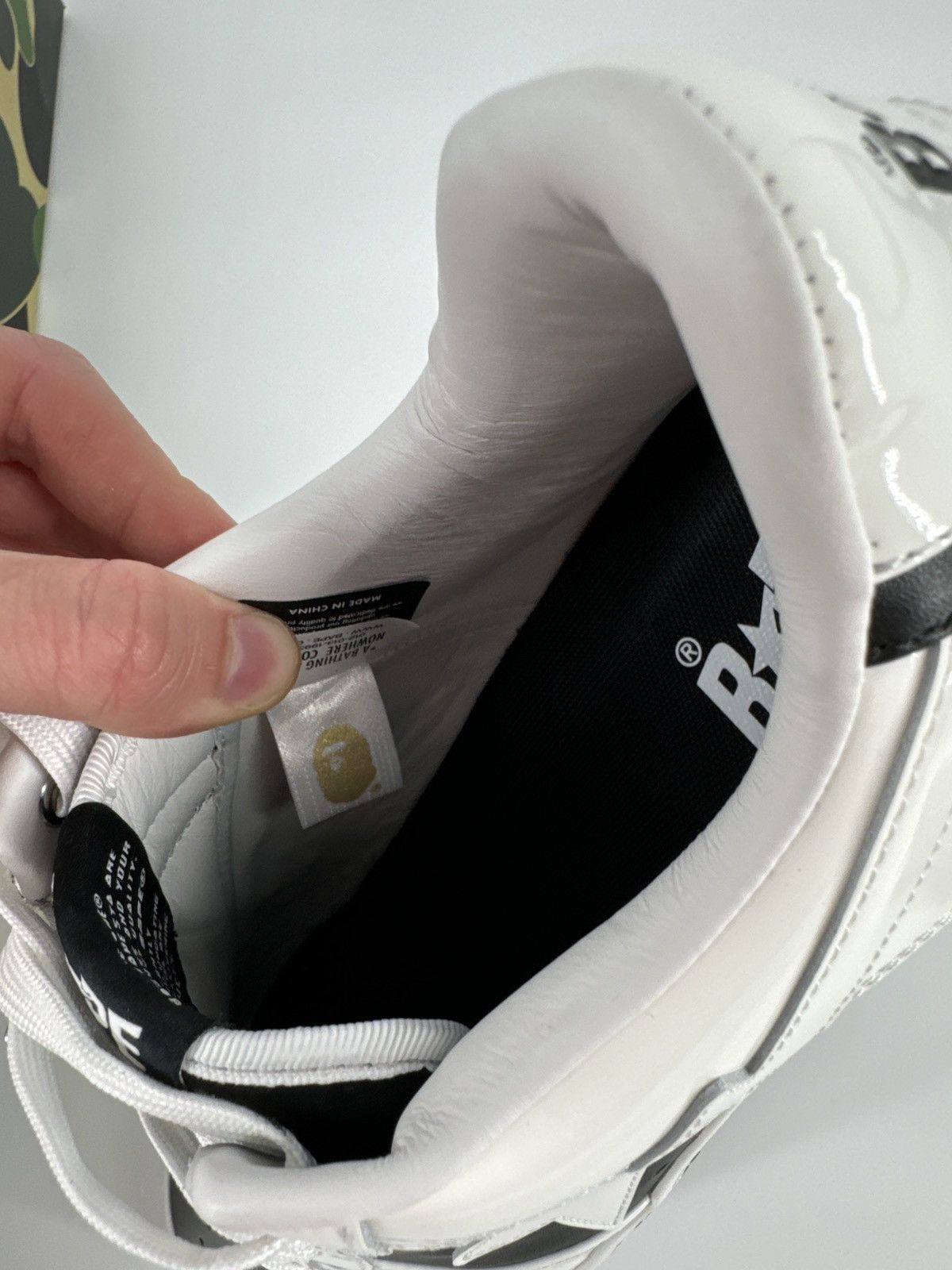 Bape Bape Sta #6 Black Size US 13 / EU 46 - 5 Thumbnail