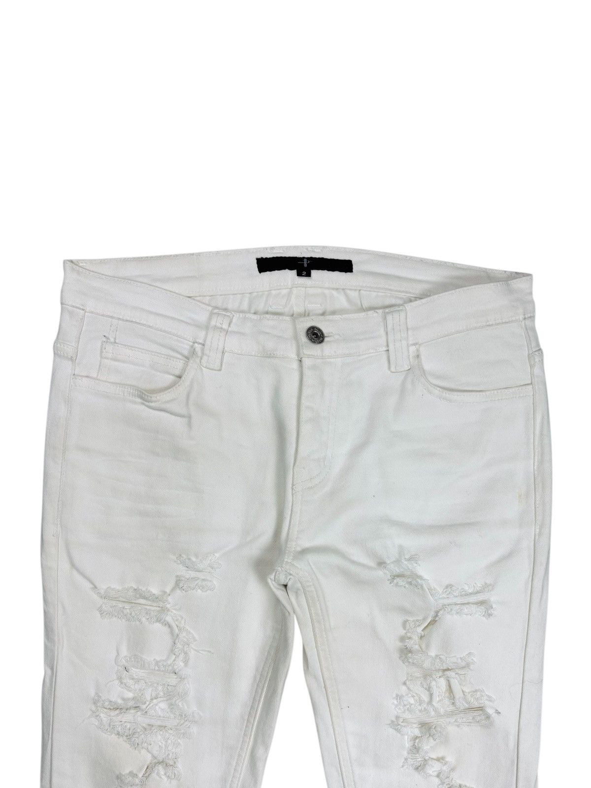 Yasuyuki Ishii Archive No ID - Slashed Denim Pants Size US 29 - 5 Thumbnail