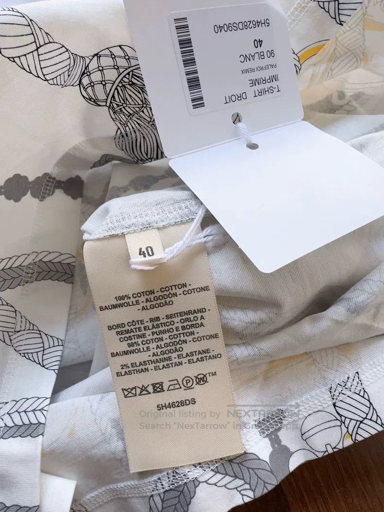 Hermes Hermes Straight Cut T-Shirt Size S / US 4 / IT 40 - 7 Thumbnail