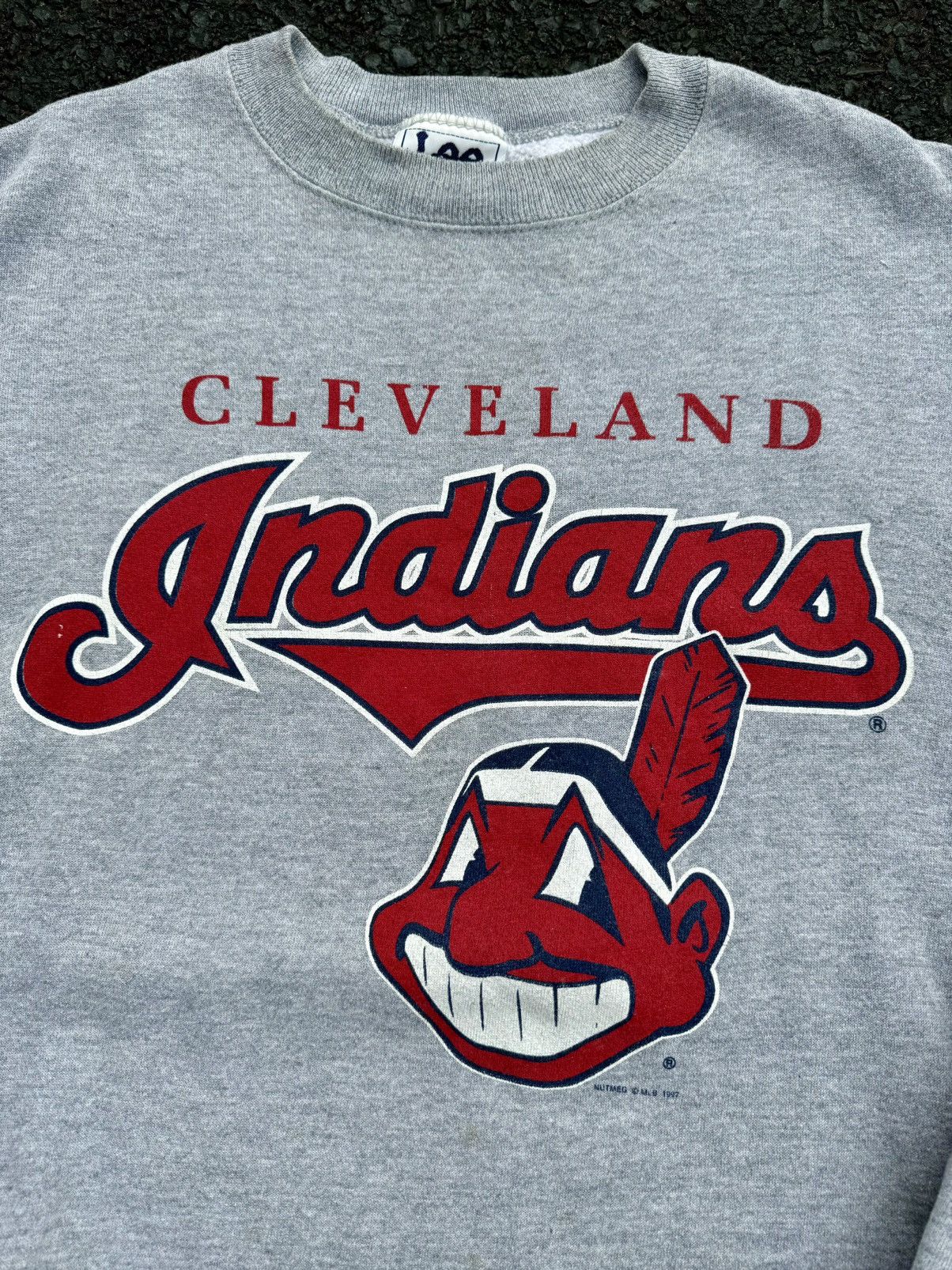 Sports Specialties × Vintage 1997 Cleveland Indians Vintage Lee 90’s MLB Sweatshirt Size US M / EU 48-50 / 2 - 3 Thumbnail
