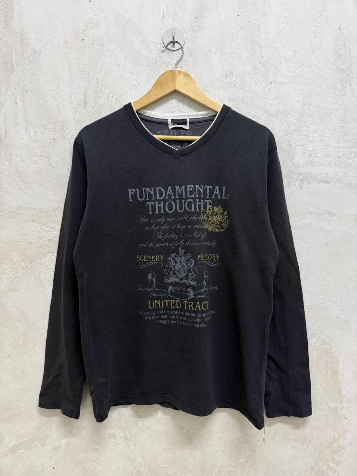Japanese Brand 2000s Archival Wild Poem Double Layered Grunge Styled Size US S / EU 44-46 / 1 - 1 Thumbnail
