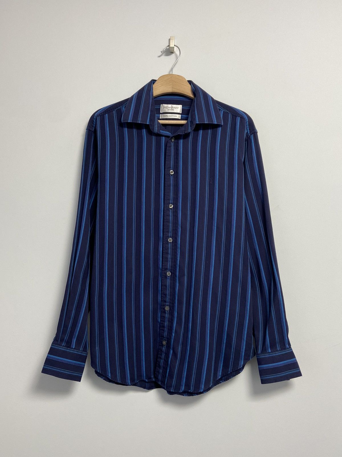 Yves Saint Laurent Yves Saint Laurent Button Up Shirt Size US M / EU 48-50 / 2 - 1 Thumbnail